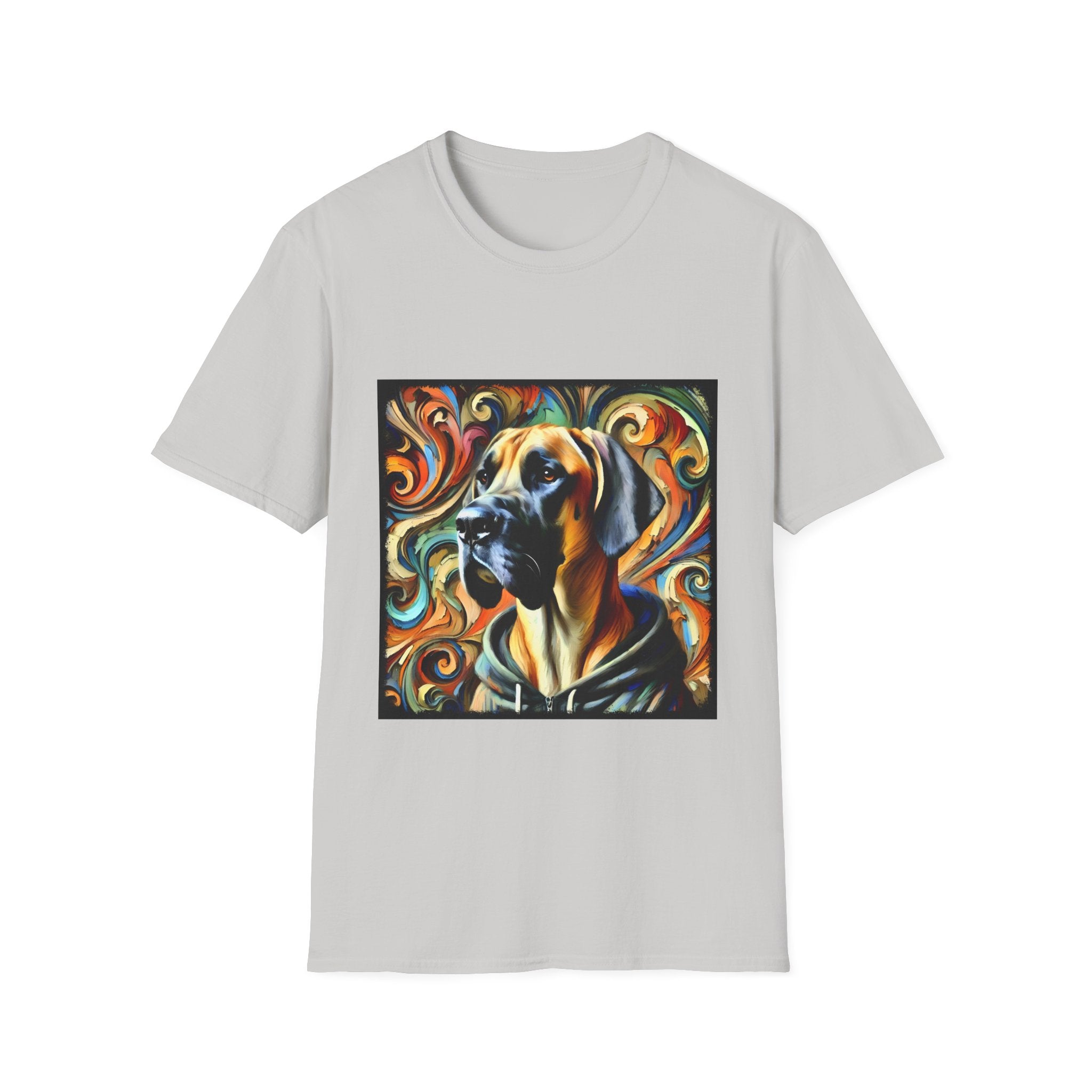 Great Dane Street Swirl | Unisex Dog T-Shirt