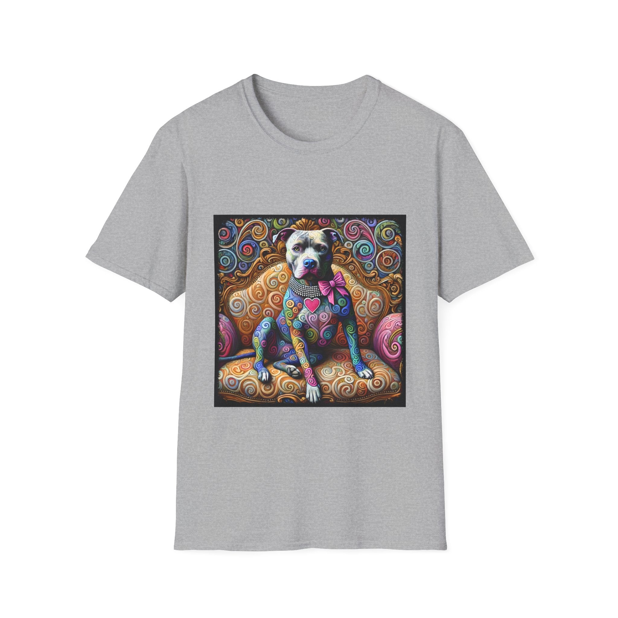 American Pit Bull Terrier Love Swirl | Unisex Dog T-Shirt