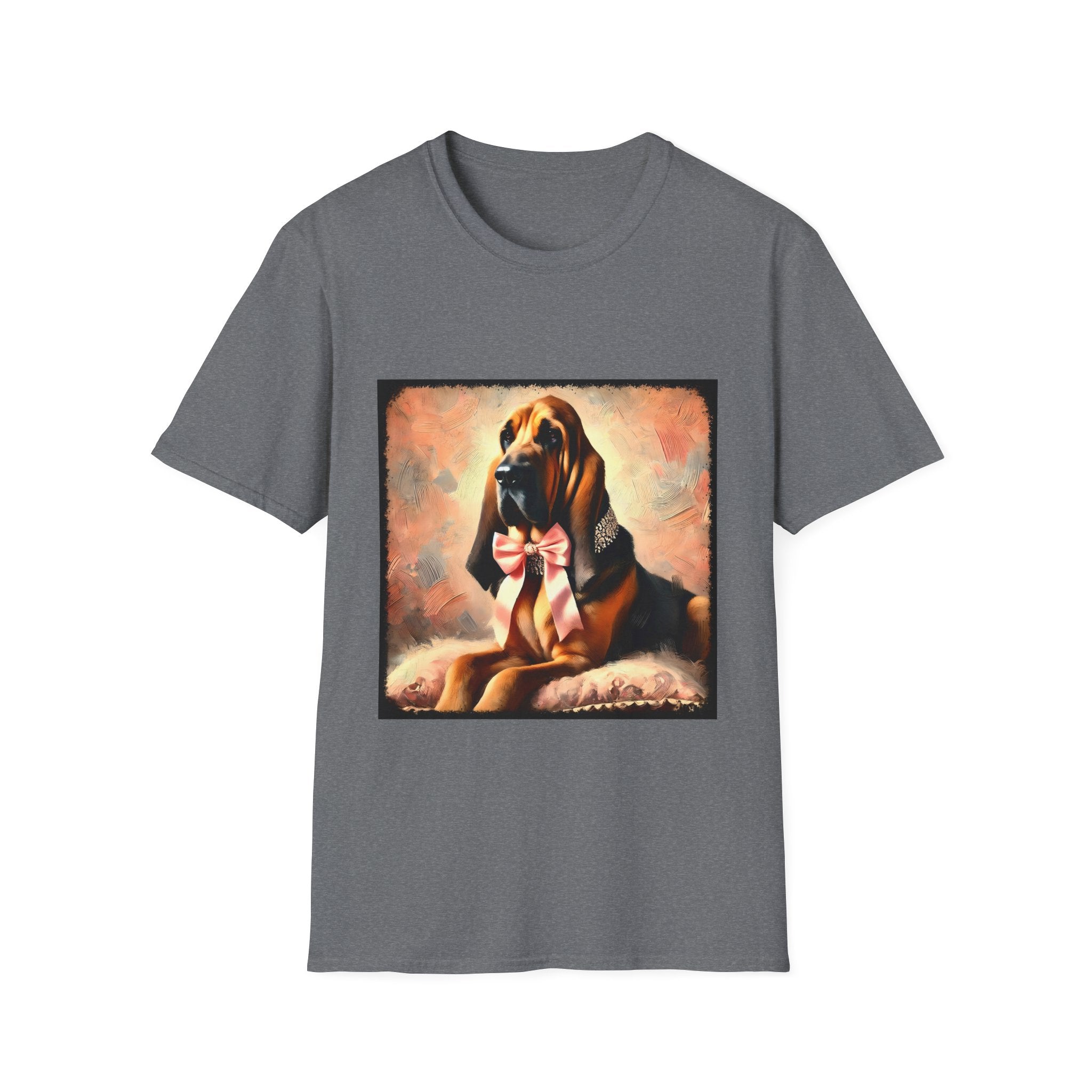Bloodhound Poised Classic | Unisex Dog T-Shirt