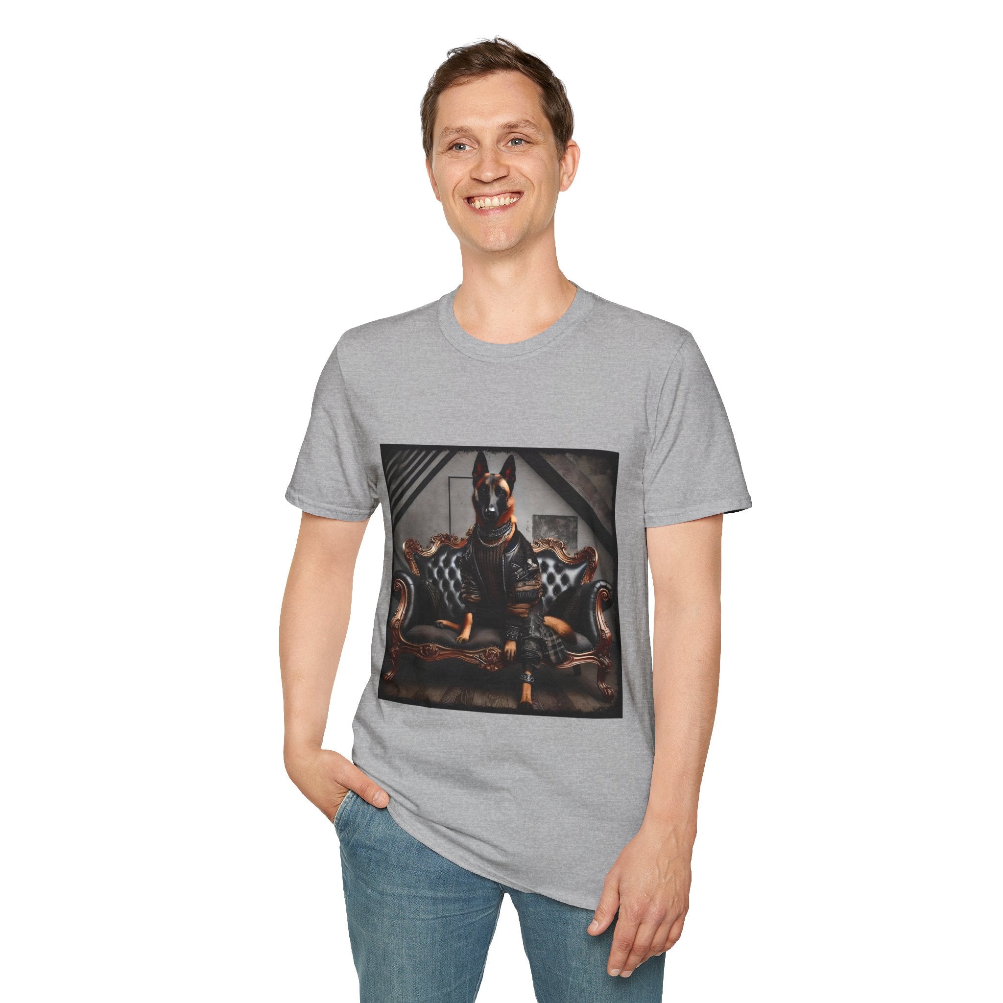 Belgian Malinois Bold Rebel | Unisex Dog T-Shirt