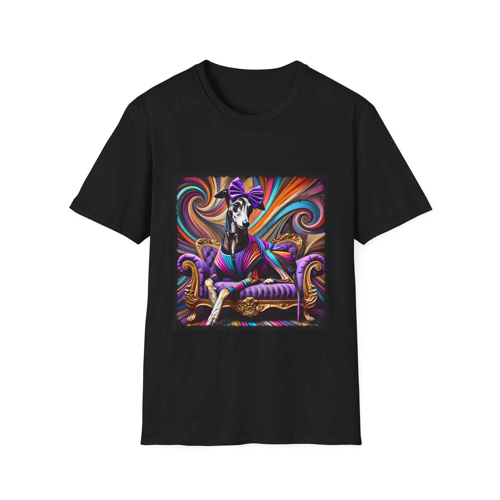 Greyhound Vivid Rocker | Unisex Dog T-Shirt