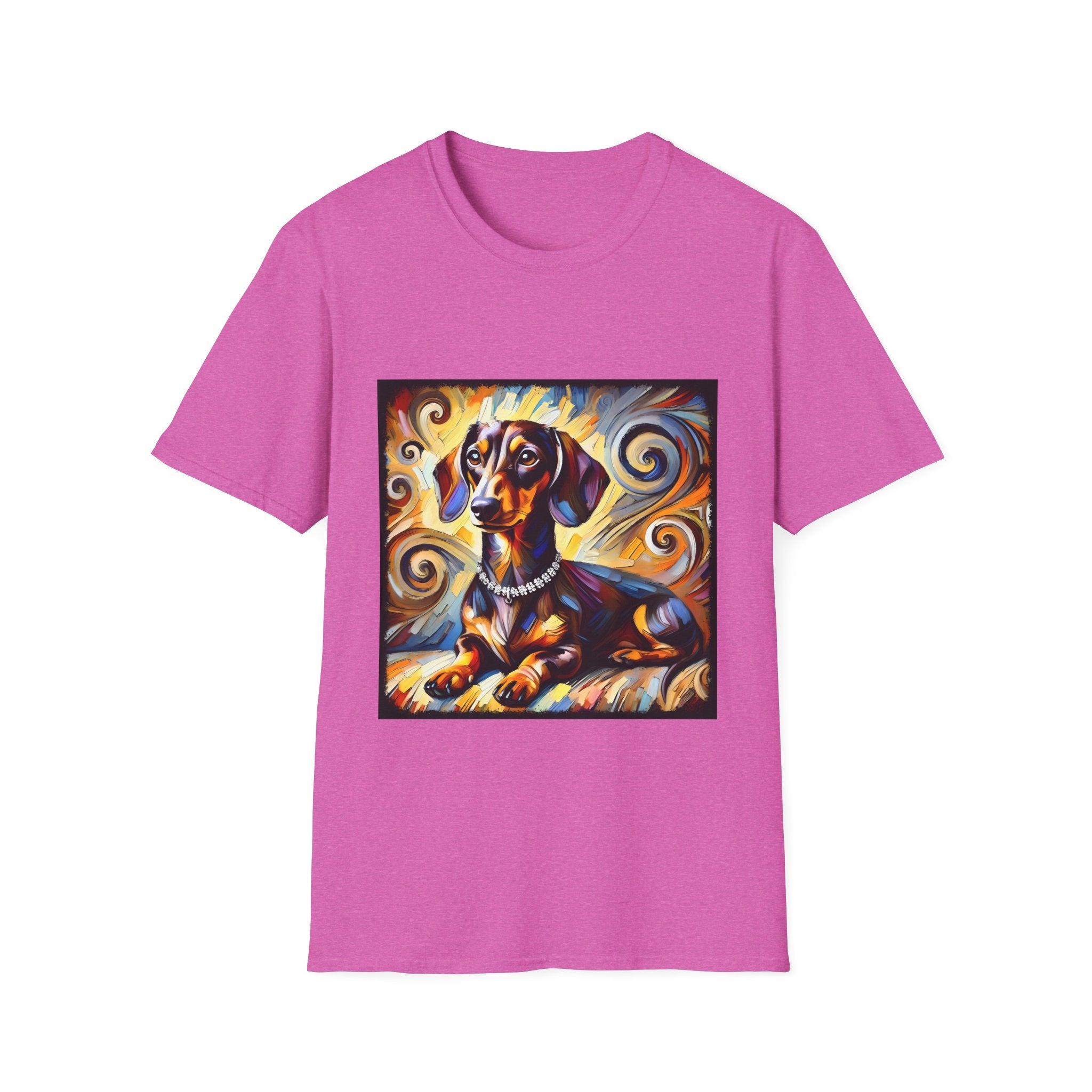 Dachshund Sun Swirl | Unisex Dog T-Shirt