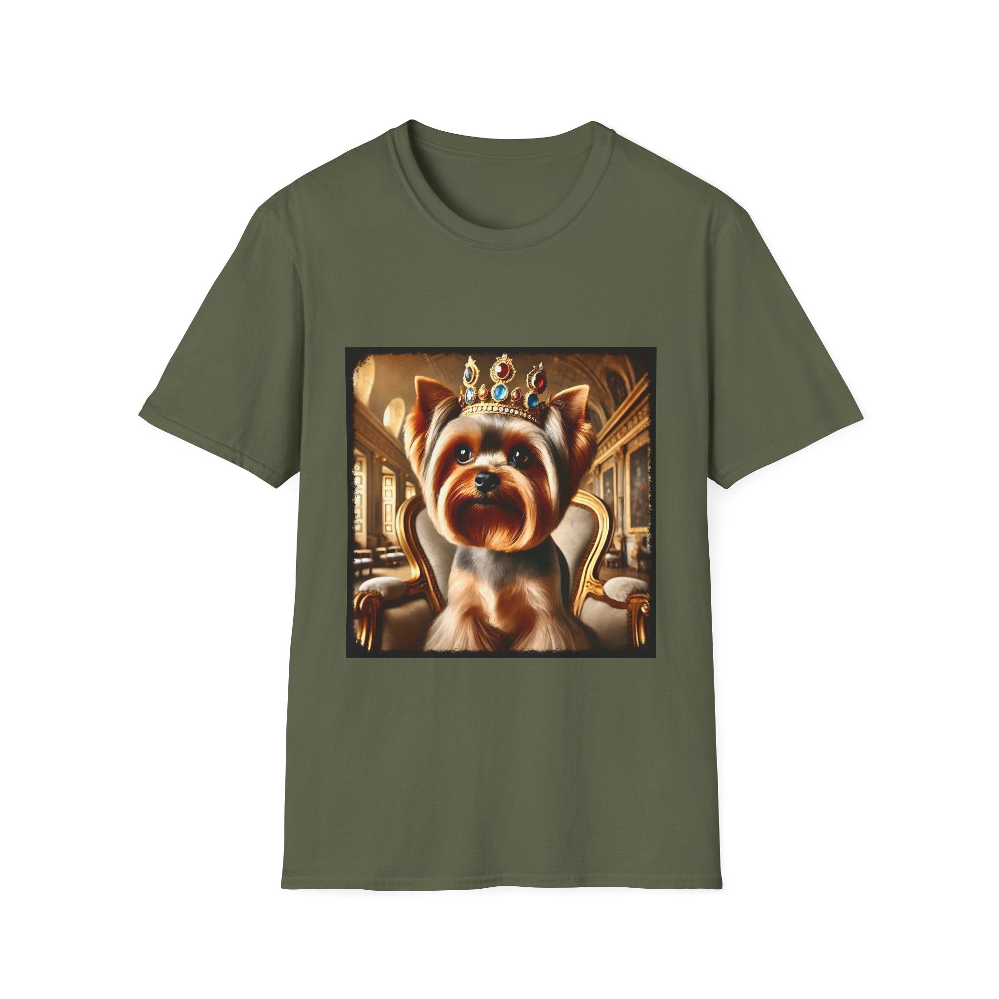 Yorkshire Terrier Mighty Monarch | Unisex Dog T-Shirt