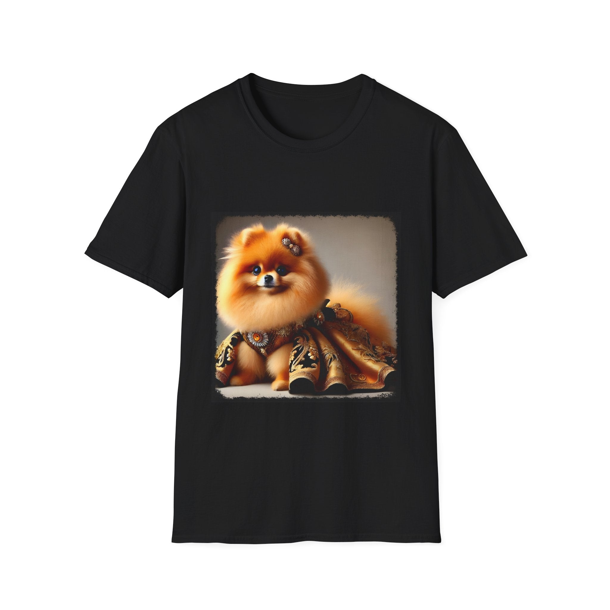 Pomeranian Golden Gal | Unisex Dog T-Shirt