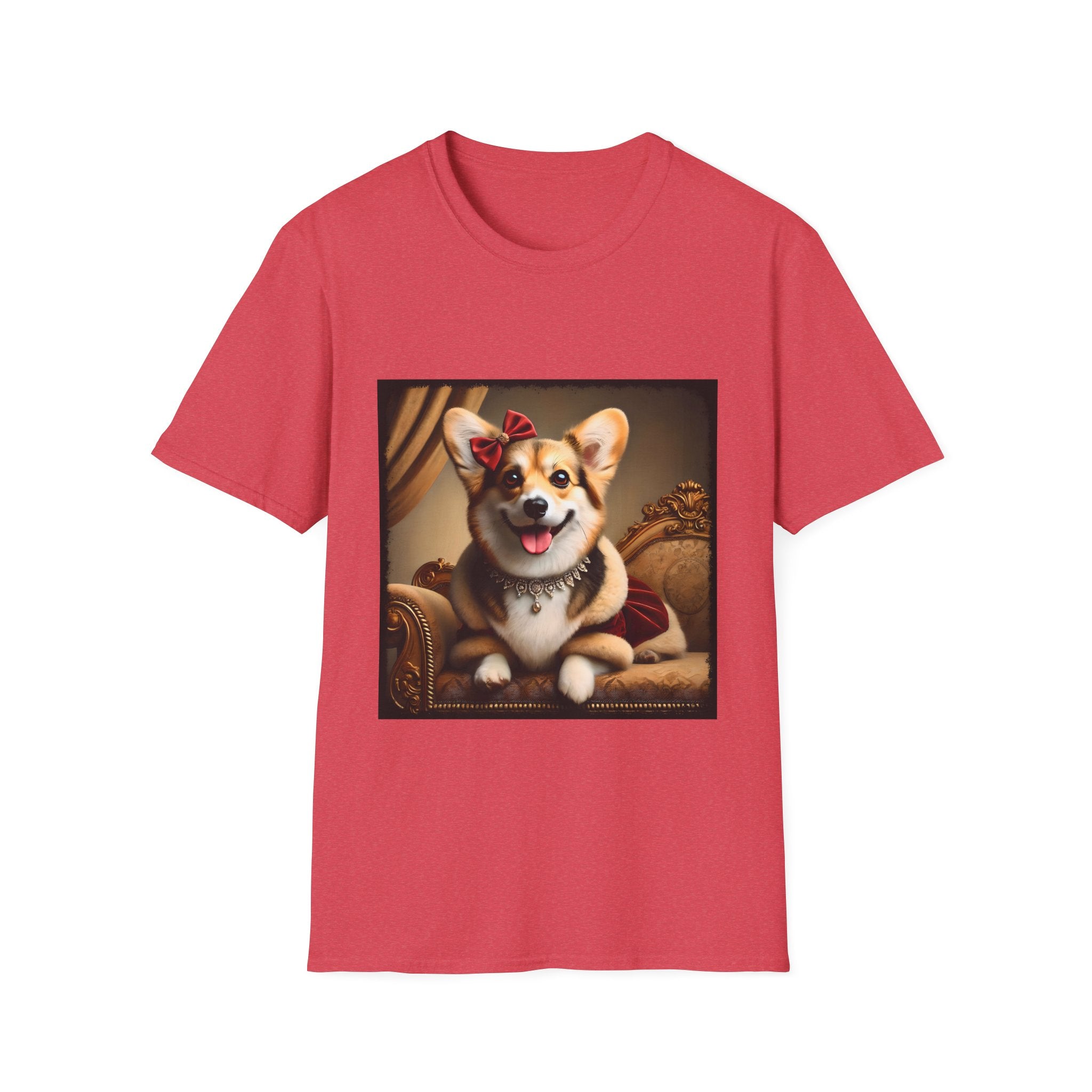 Pembroke Welsh Corgi Red Velvet Princess | Unisex Dog T-Shirt