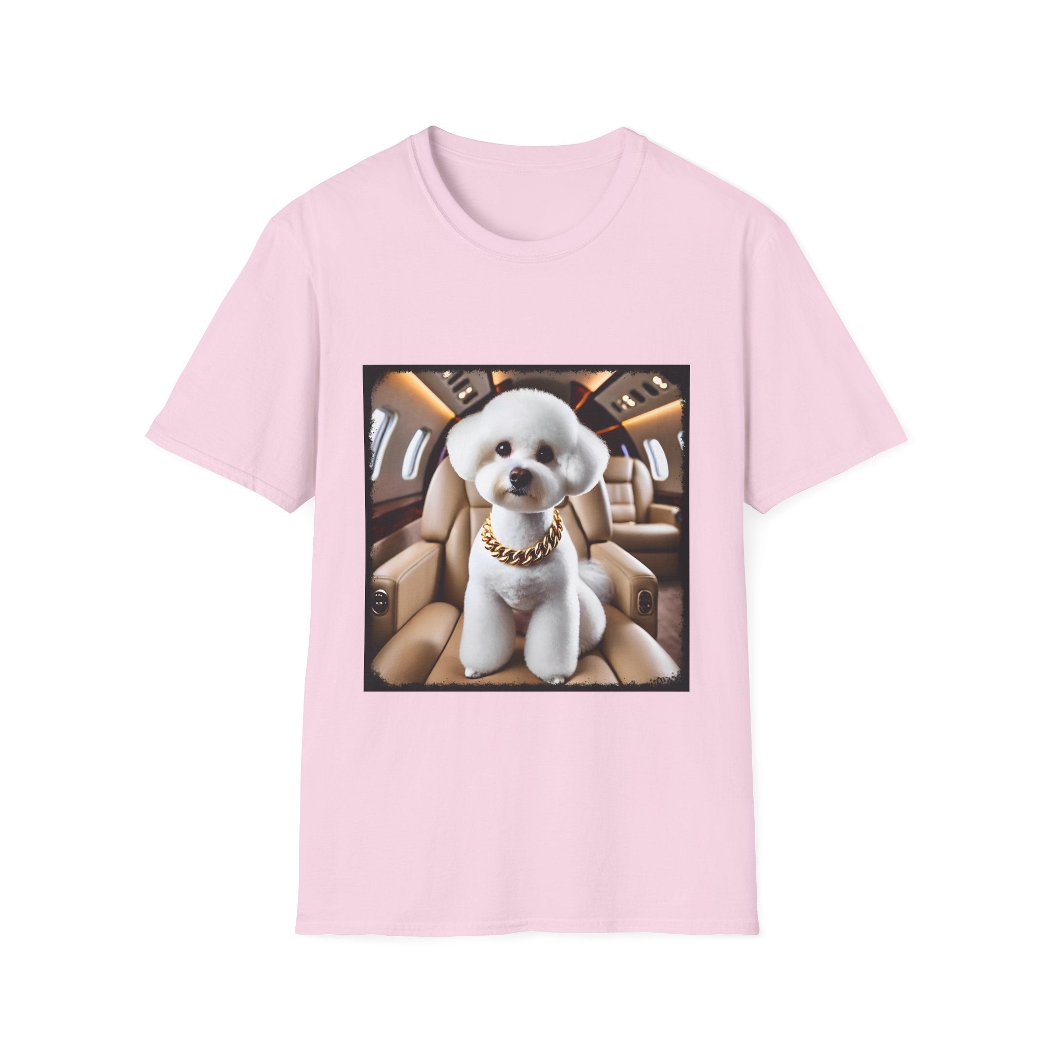 Bichon Frise Fréquent Flier | Unisex Dog T-Shirt