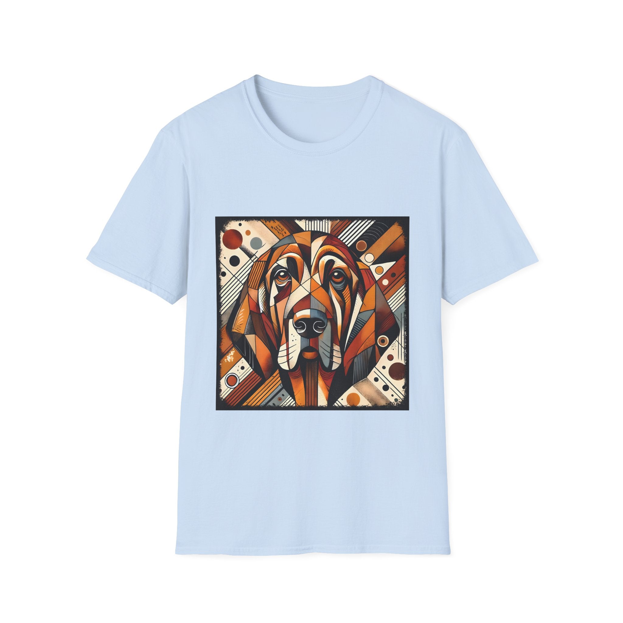 Bloodhound Bold Geometric | Unisex Dog T-Shirt