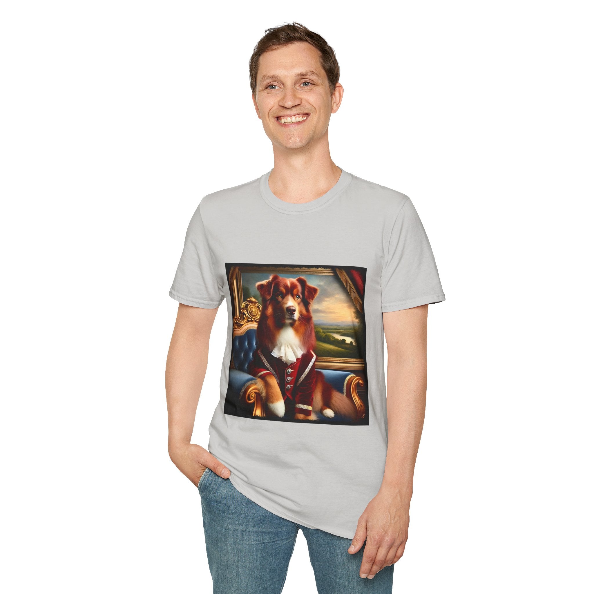Australian Shepherd Loyal Gentleman | Unisex Dog T-Shirt