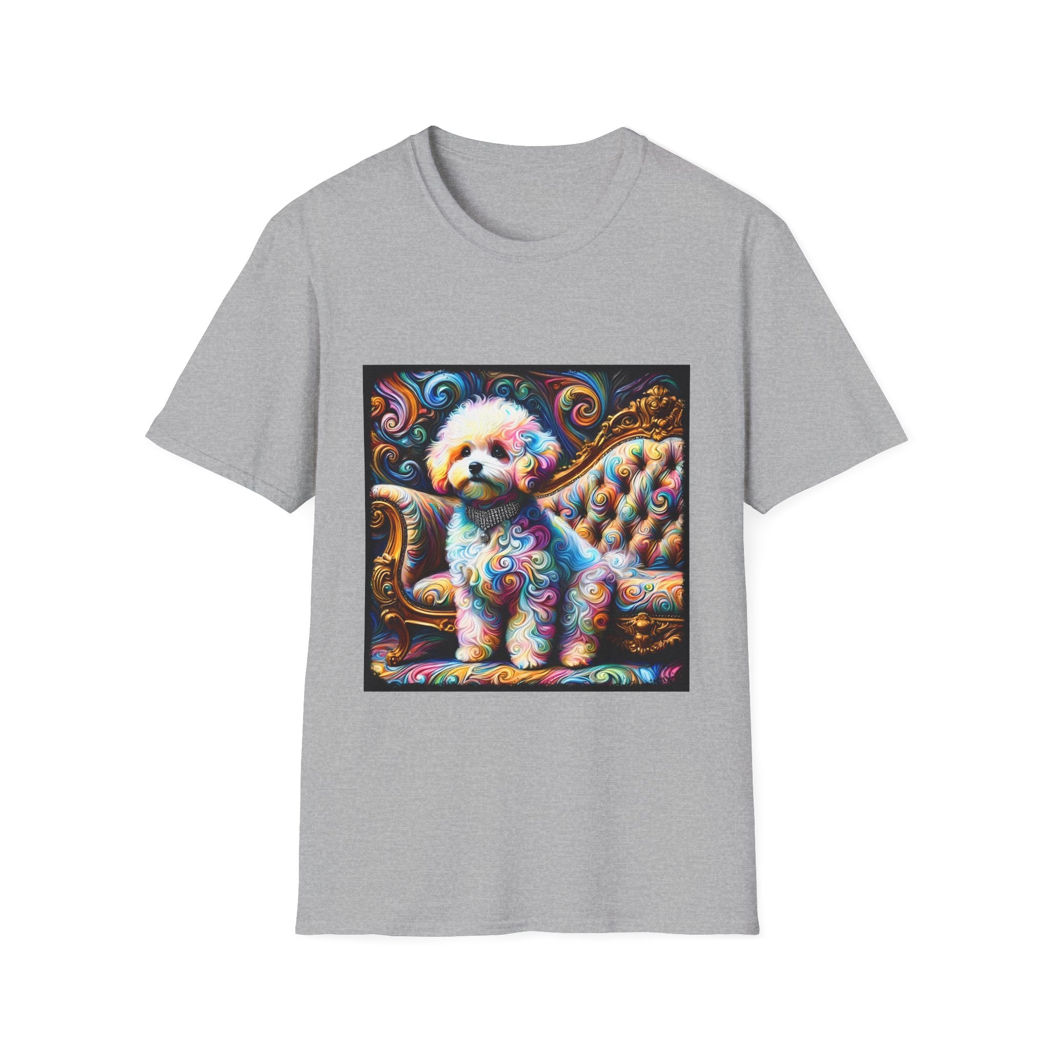 Bichon Frise Beautiful Swirl | Unisex Dog T-Shirt