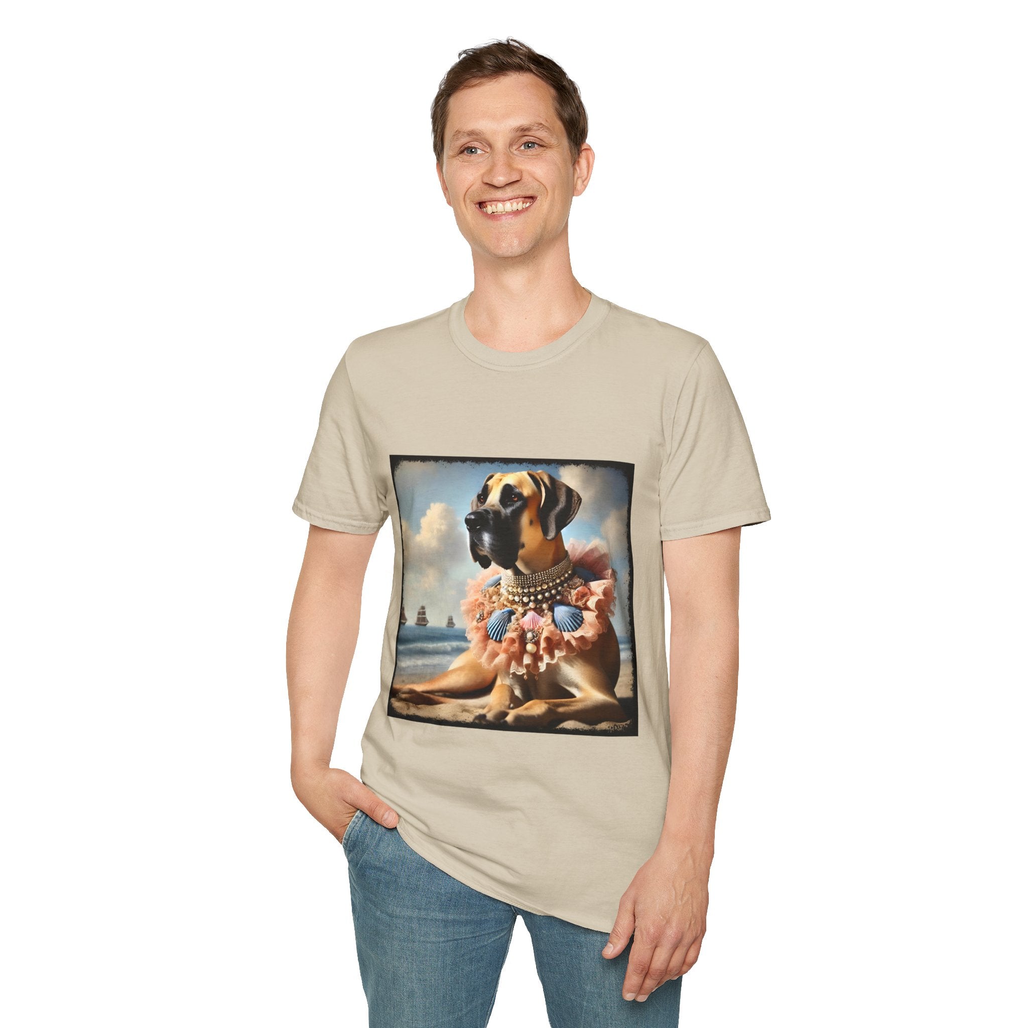 Great Dane Seaside Queen | Unisex Dog T-Shirt