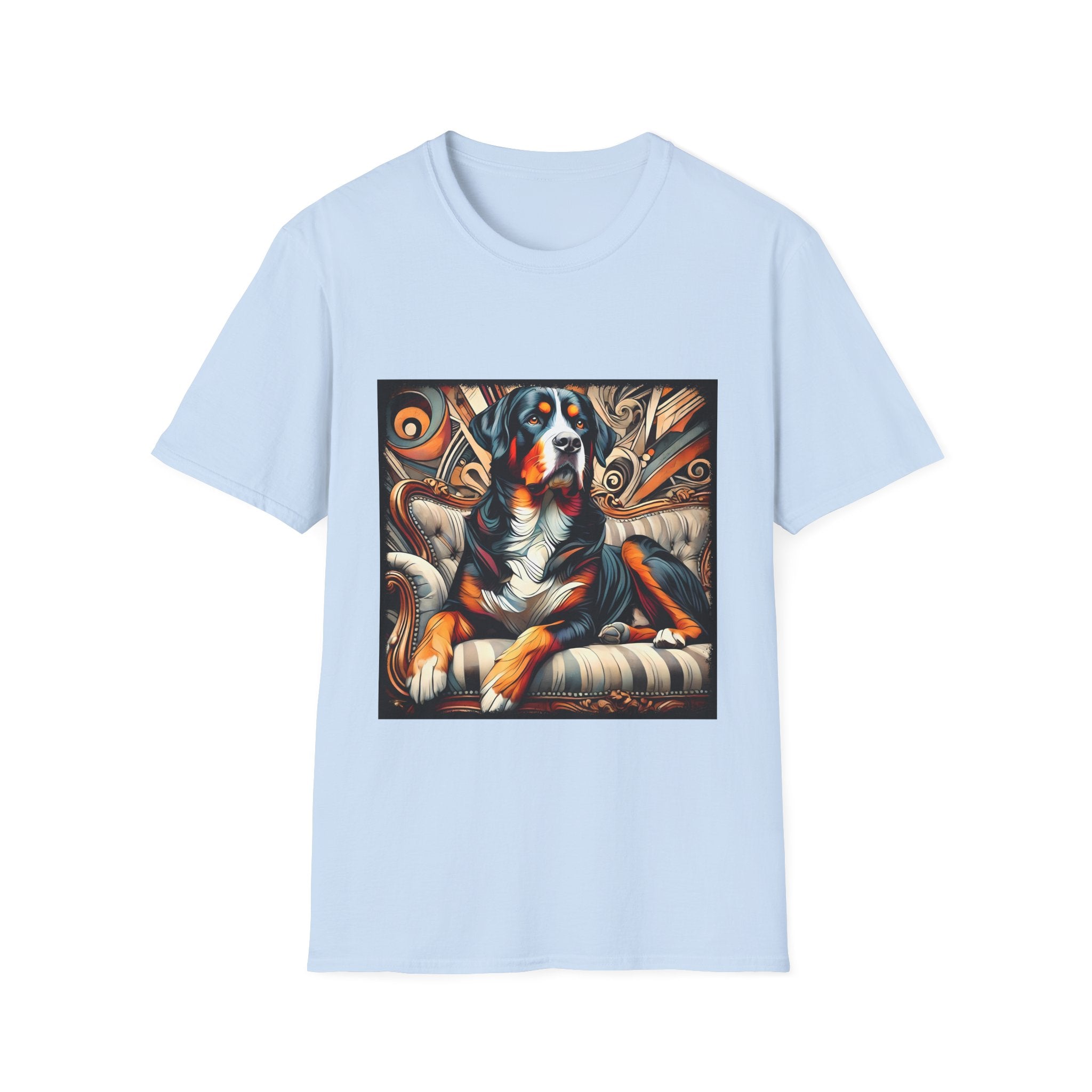 Swiss Mountain Dog Warm Rebel | Unisex Dog T-Shirt