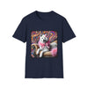 Akita Pink Sass Swirl | Unisex Dog T-Shirt
