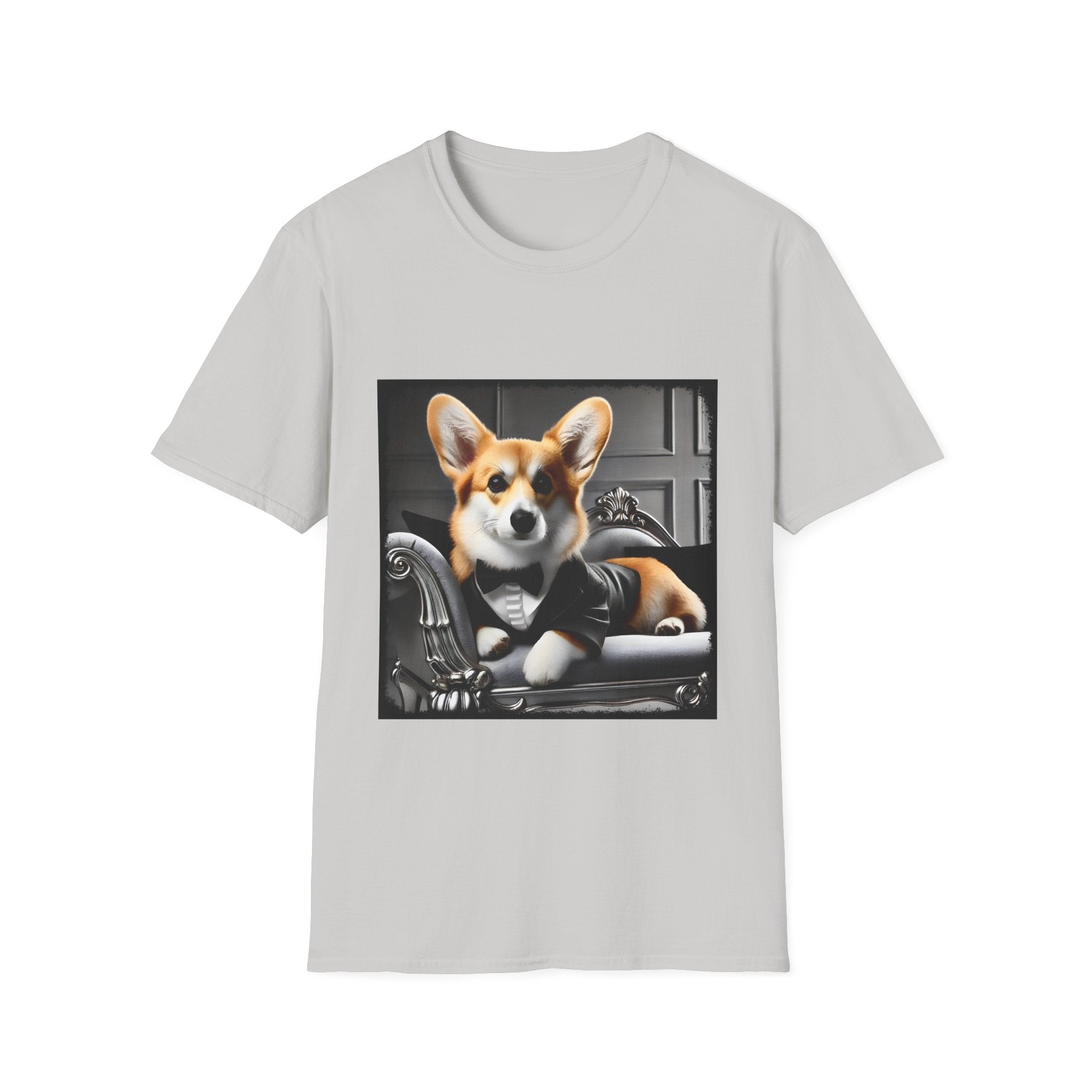 Pembroke Welsh Corgi Tux Luxe | Unisex Dog T-Shirt
