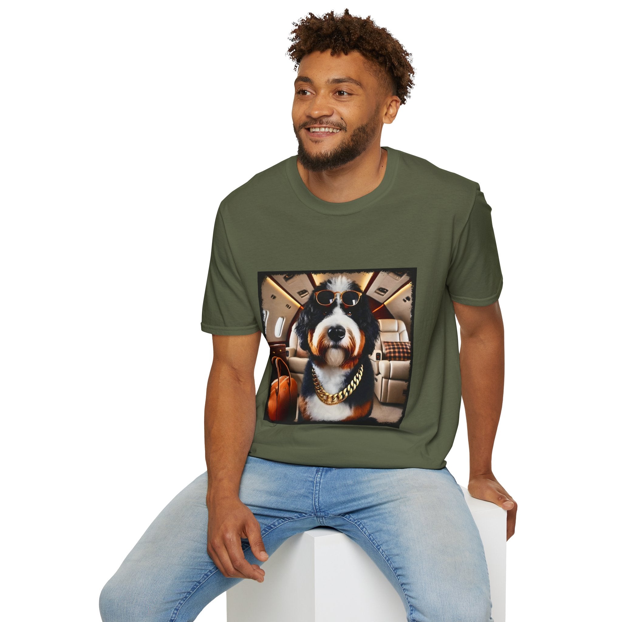 Bernedoodle Very Important Canine (V.I.C) | Unisex Dog T-Shirt