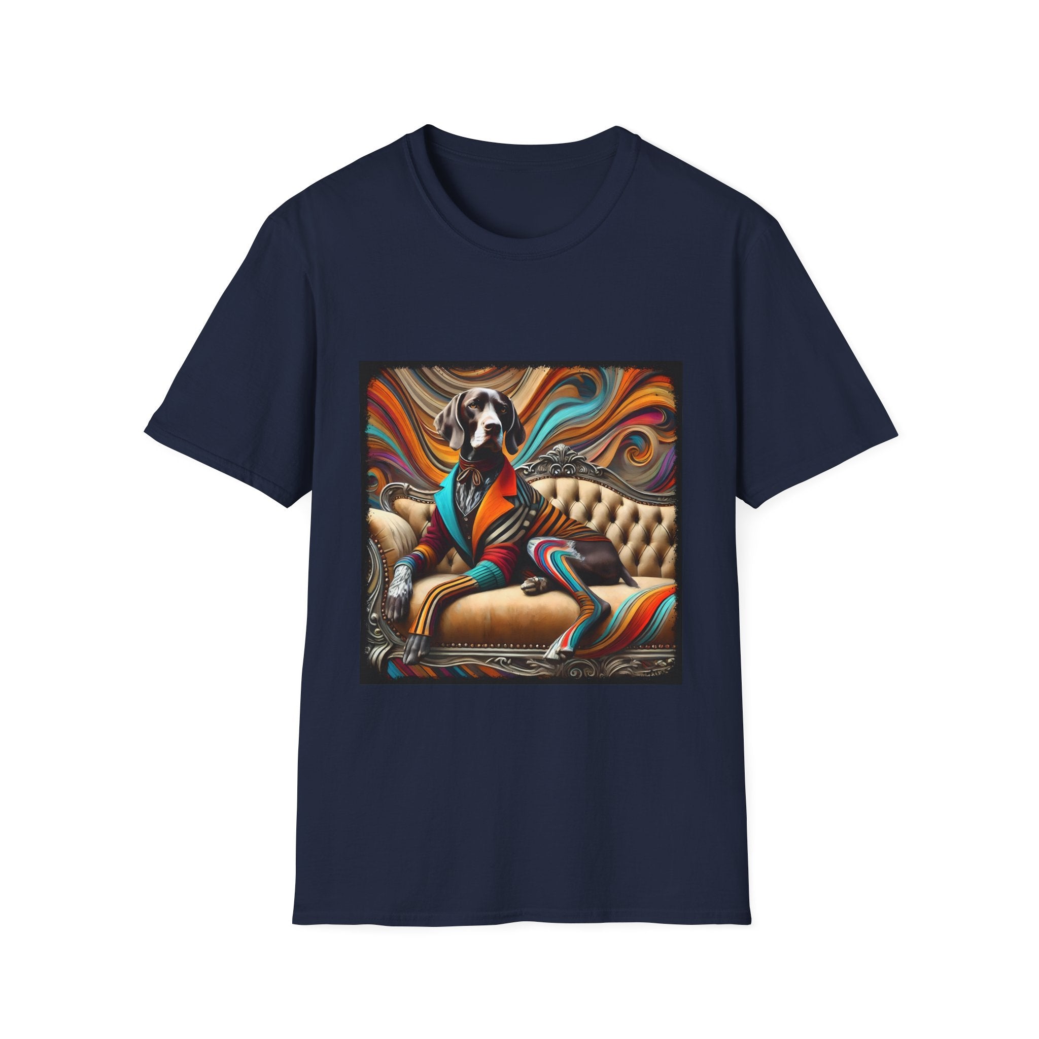 German Shorthaired Pointer Warm Rocker | Unisex Dog T-Shirt