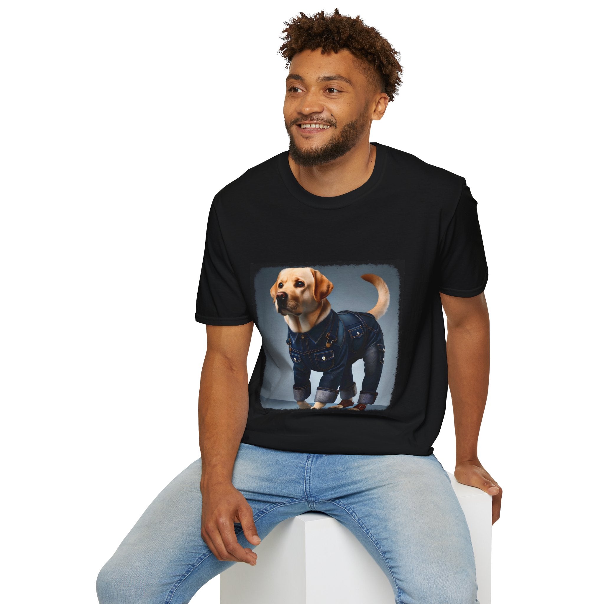 Labrador Retriever Denim Dream | Unisex Dog T-Shirt