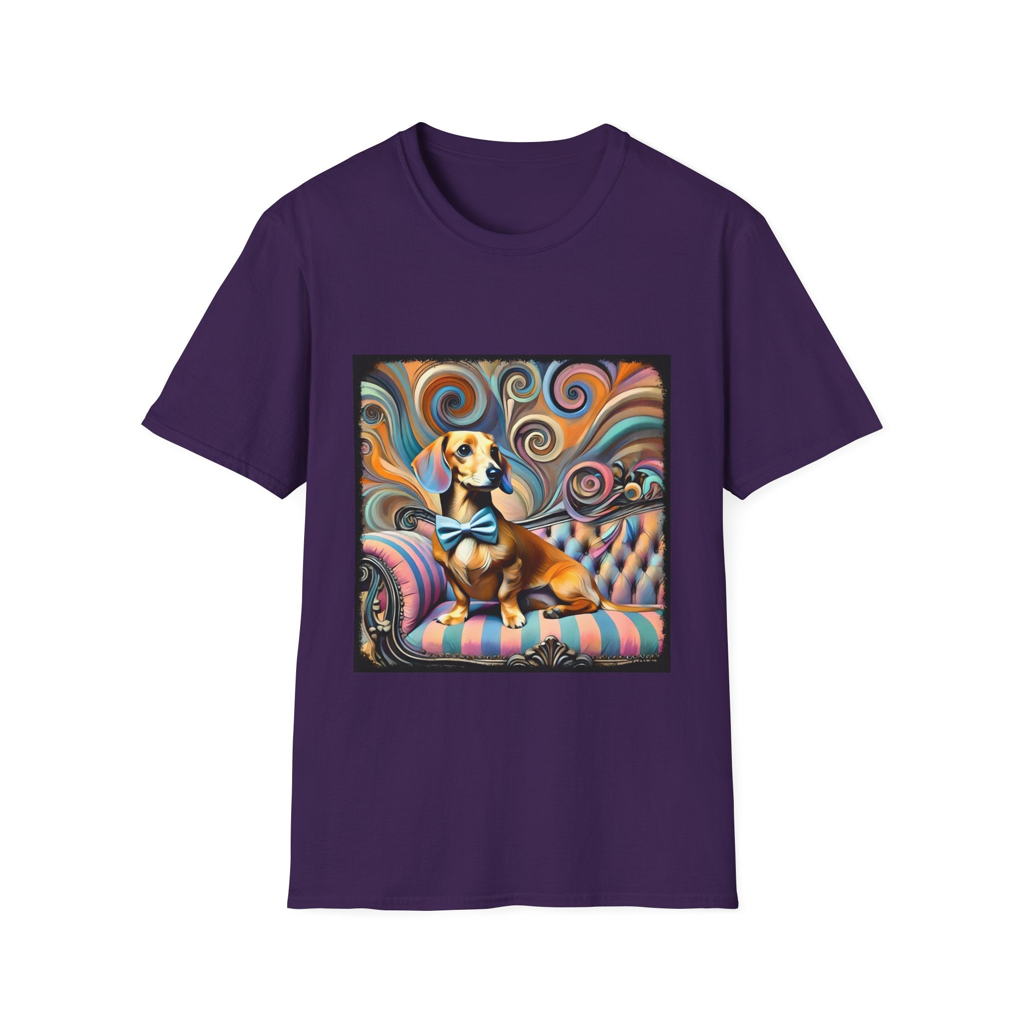 Dachshund Warm Swirl | Unisex Dog T-Shirt