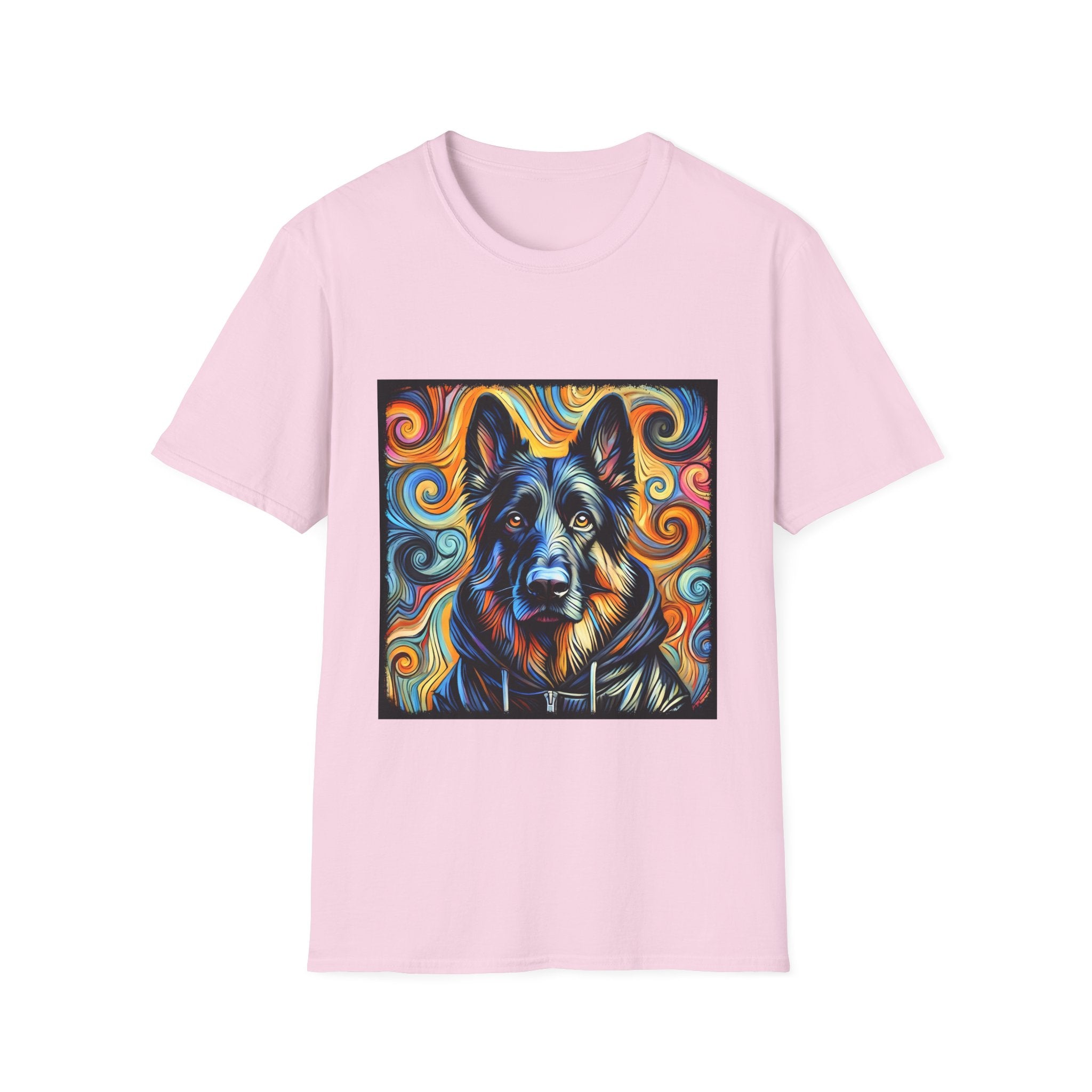 German Shepherd Hoodie Swirl II | Unisex Dog T-Shirt