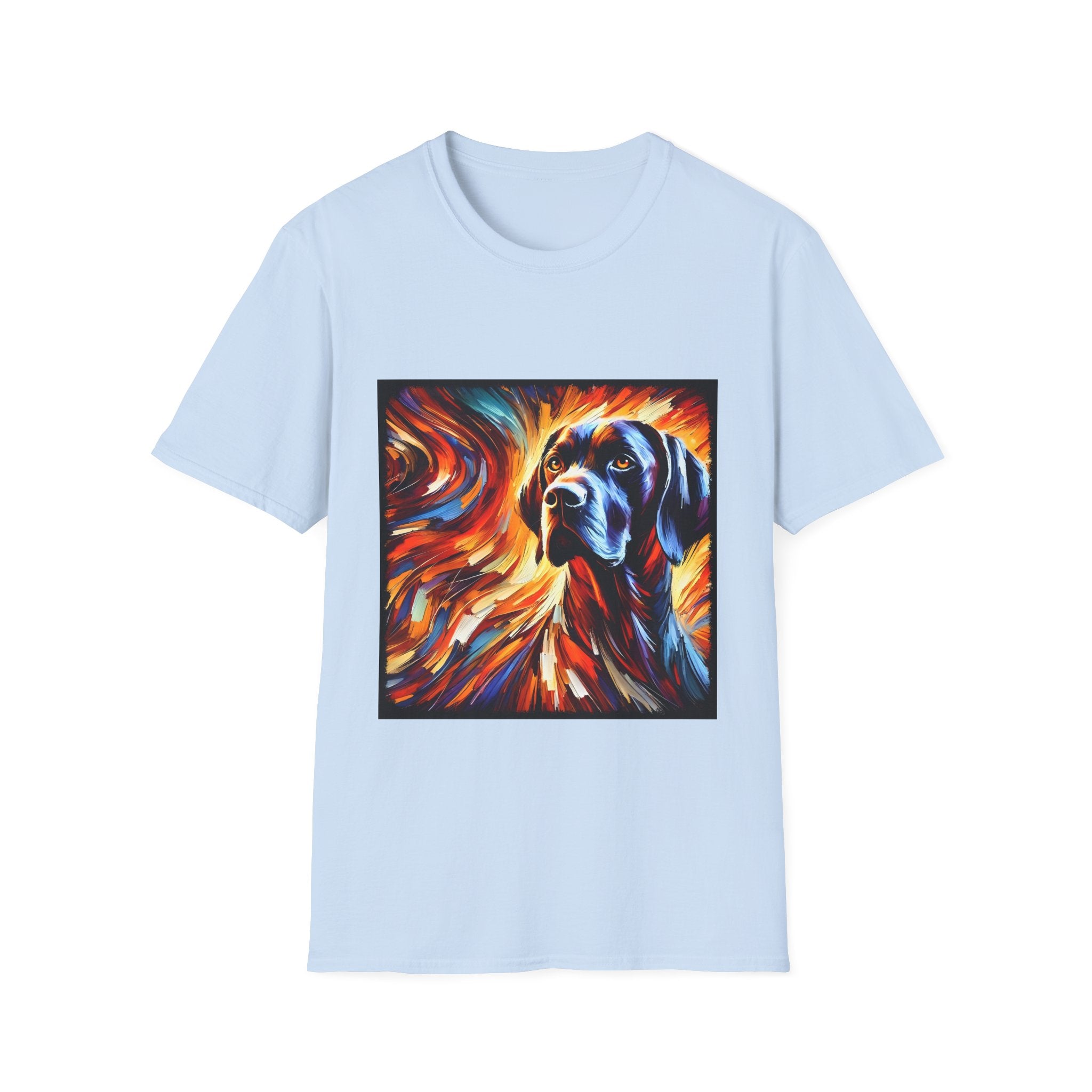 German Shorthaired Pointer Bold Fire Classic | Unisex Dog T-Shirt