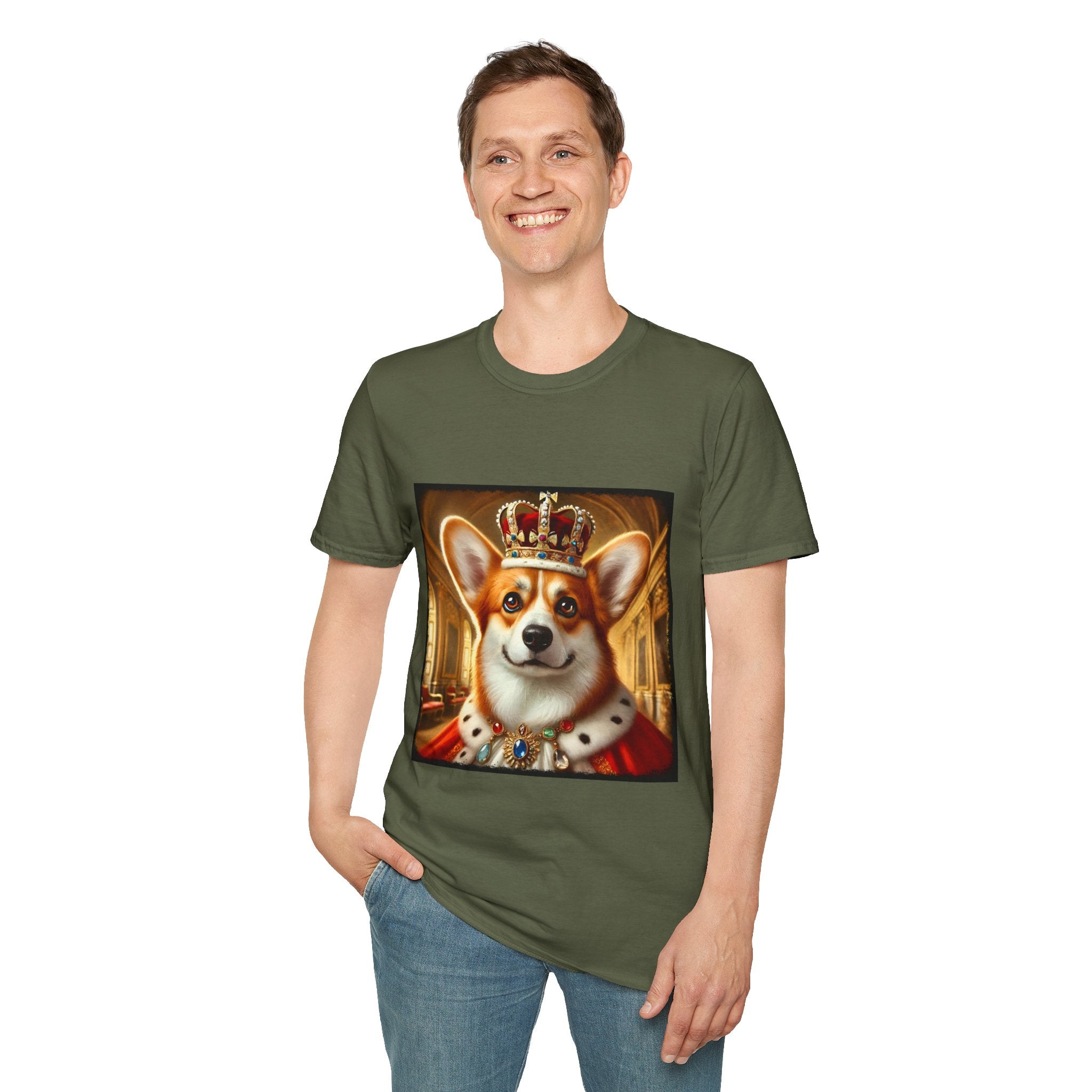Pembroke Welsh Corgi Majestic Muse | Unisex Dog T-Shirt