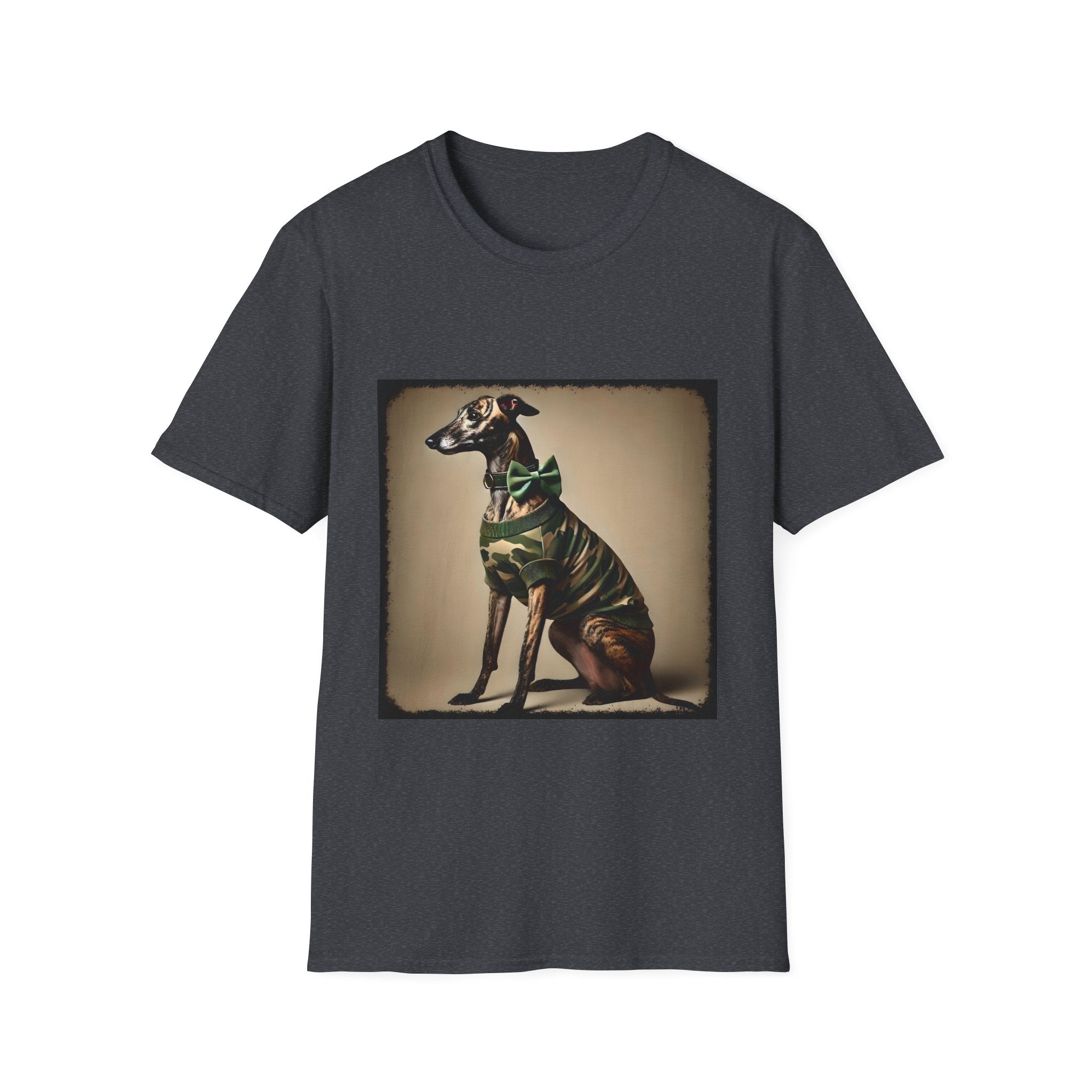Greyhound Brindle Camo Cutie | Unisex Dog T-Shirt