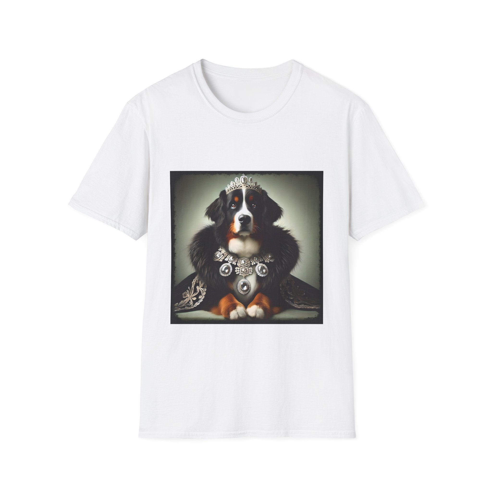 Bernese Mountain Dog Diamond Queen | Unisex Dog T-Shirt