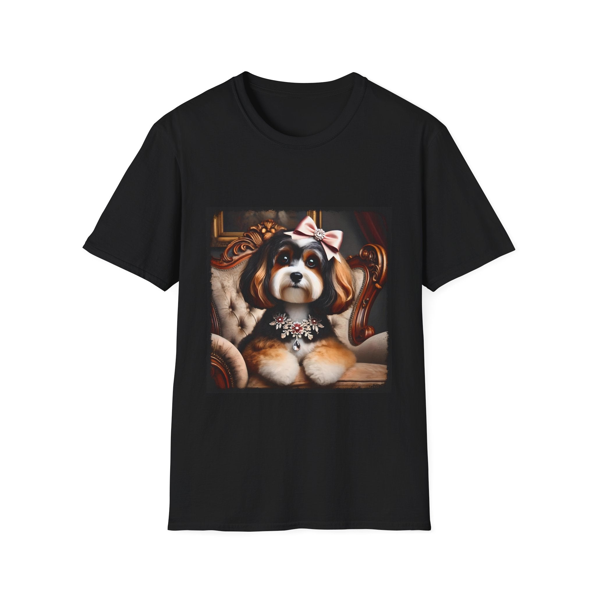 Cavapoo Diamond Doll | Unisex Dog T-Shirt