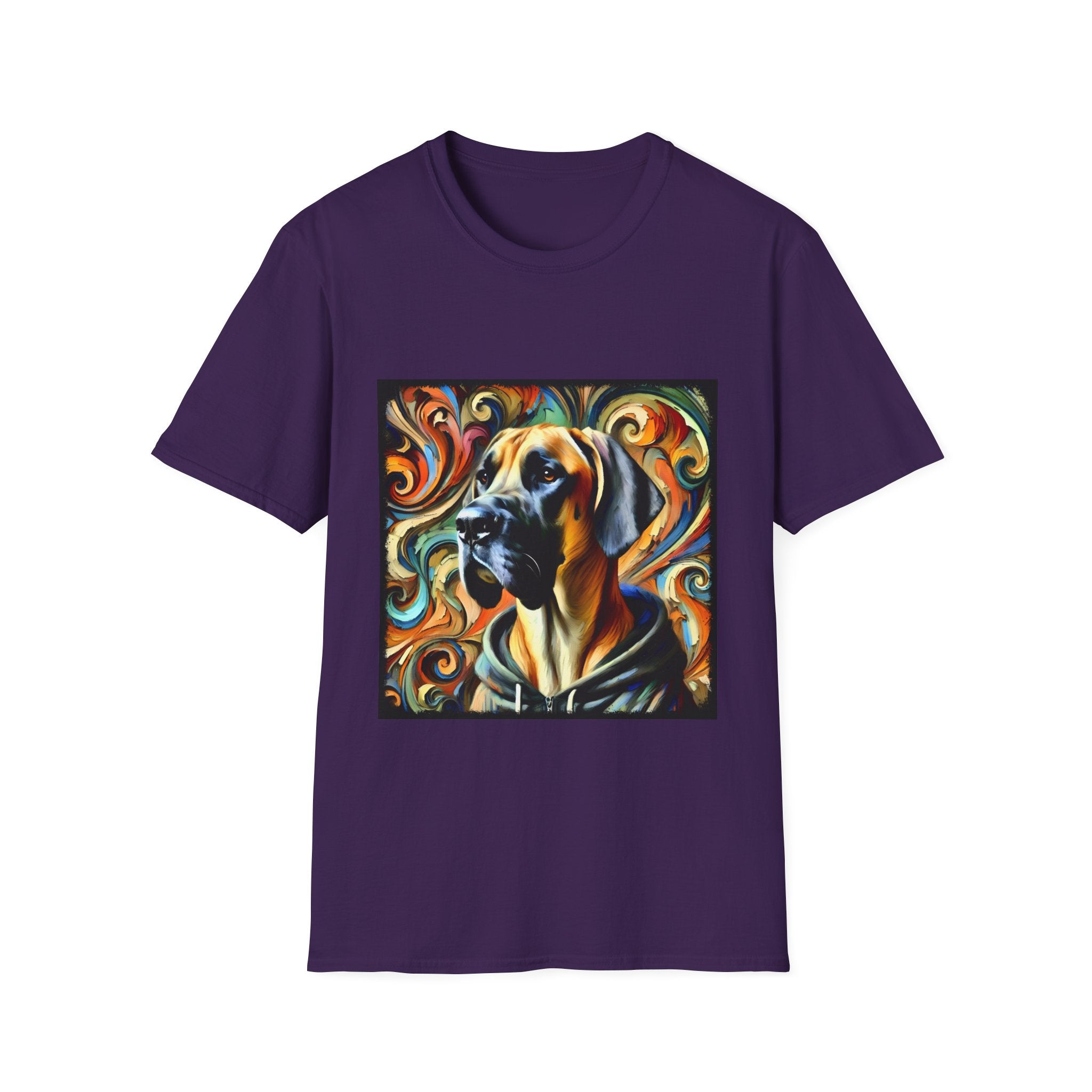 Great Dane Street Swirl | Unisex Dog T-Shirt
