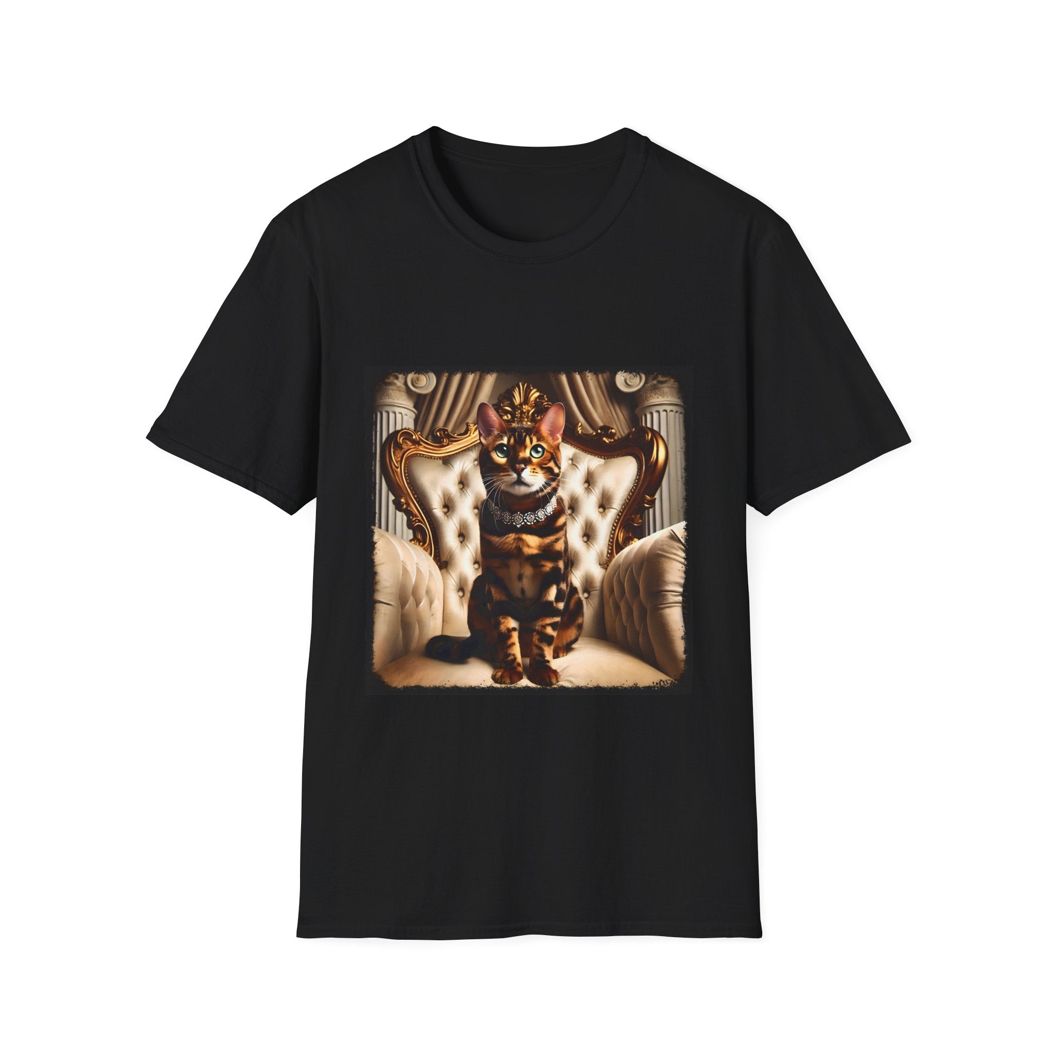 Bengal Cat Diamond Princess | Unisex Cat T-Shirt