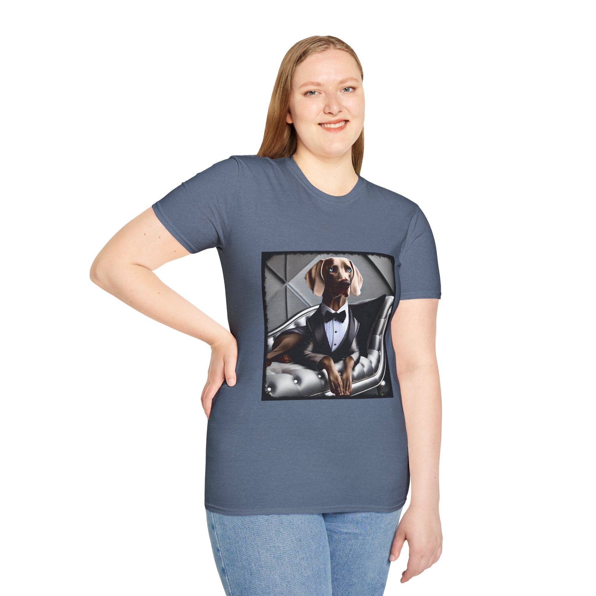 Weimaraner Silver Fox | Unisex Dog T-Shirt