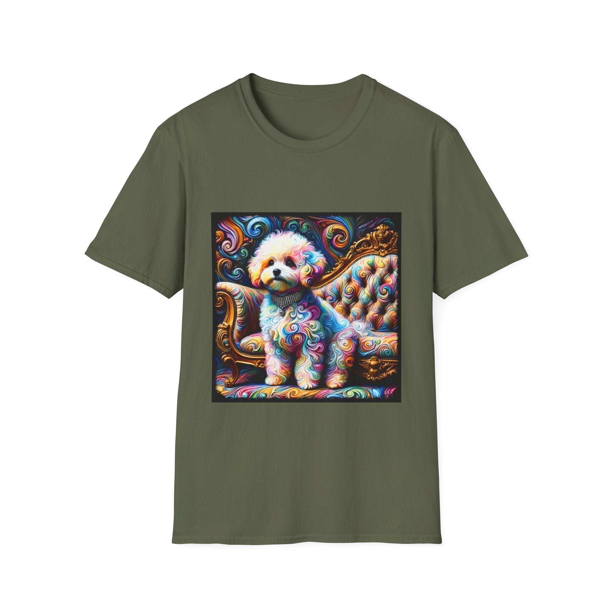 Bichon Frise Beautiful Swirl | Unisex Dog T-Shirt