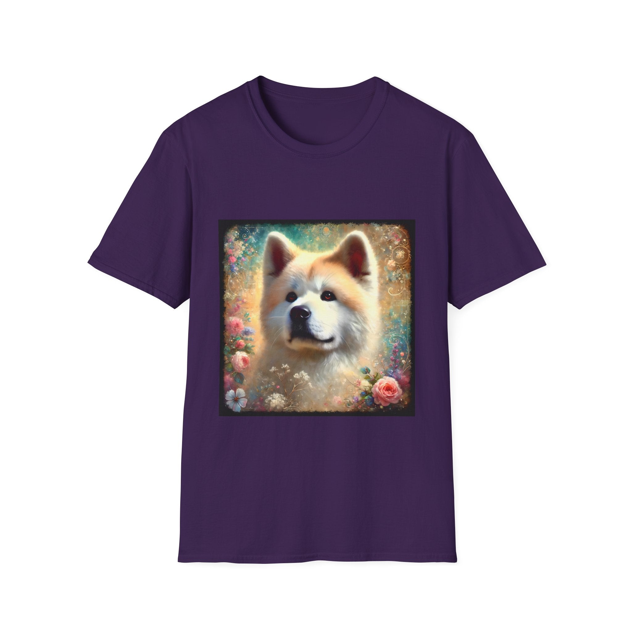 Akita Cosmic Garden | Unisex Dog T-Shirt