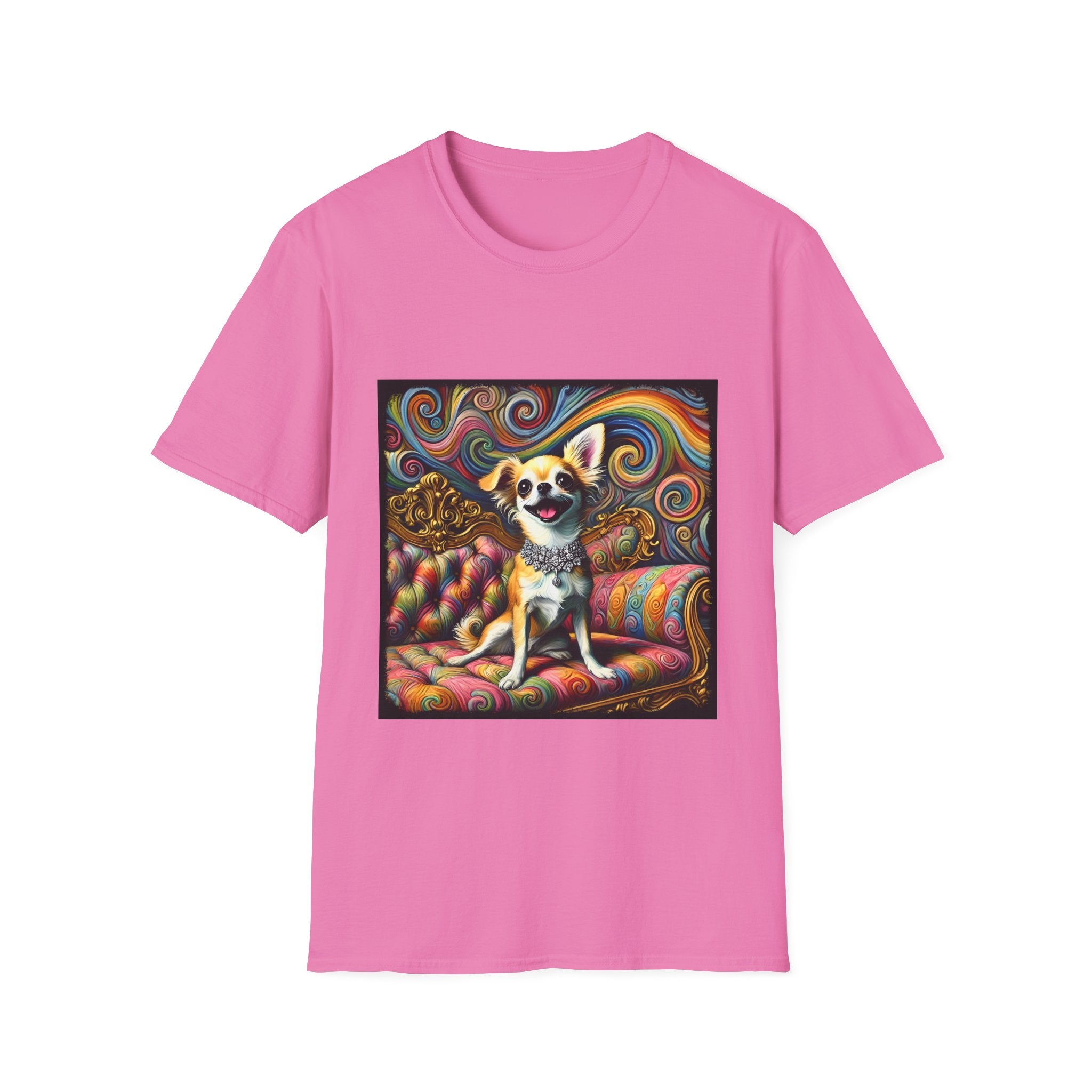 Chihuahua Blissful Swirl | Unisex Dog T-Shirt