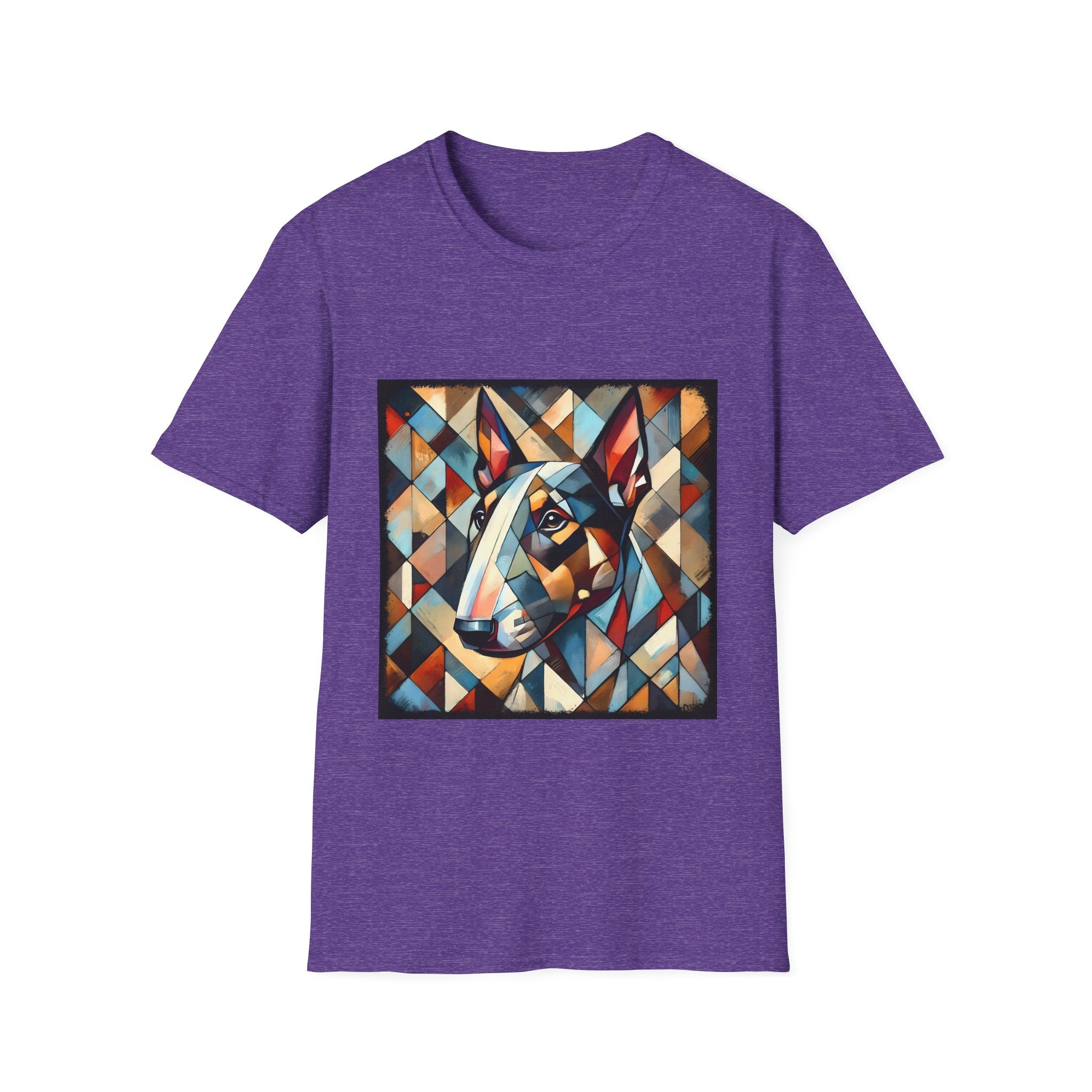 Bull Terrier Warm Geometric | Unisex Dog T-Shirt