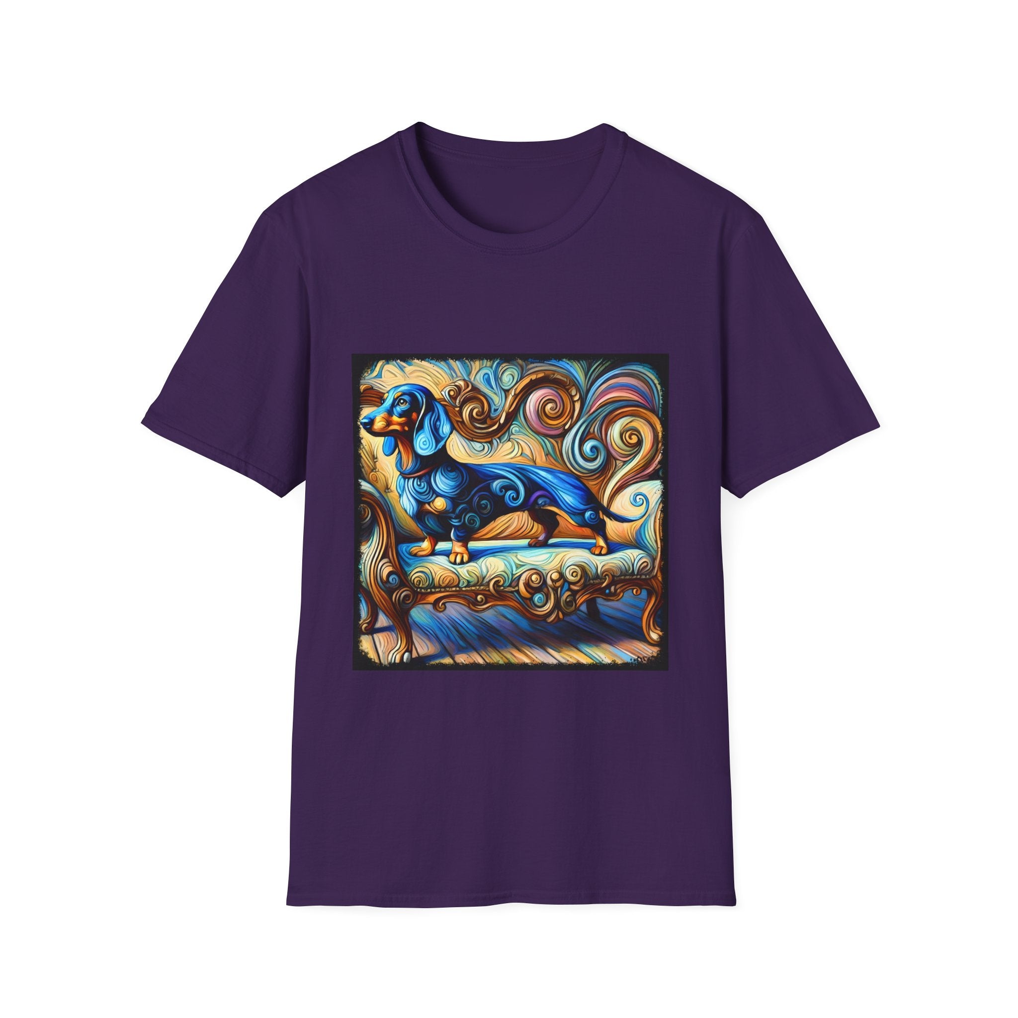 Dachshund Blue Dream Swirl | Unisex Dog T-Shirt