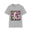 Akita Pink Sass Swirl | Unisex Dog T-Shirt