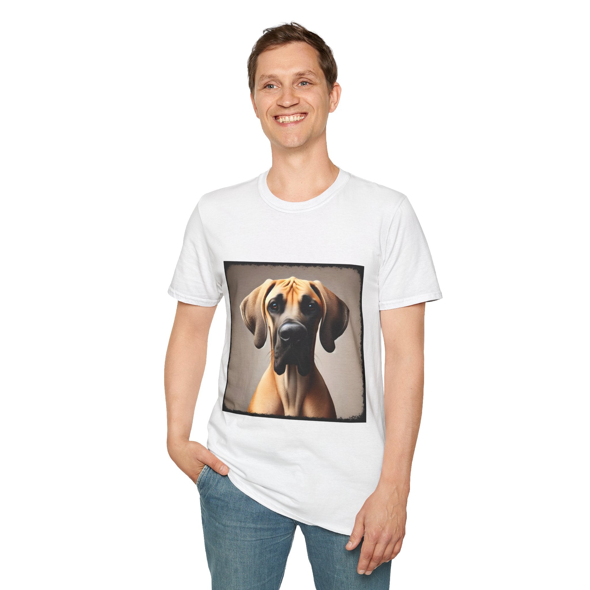 Great Dane Timeless Gaze | Unisex Dog T-Shirt