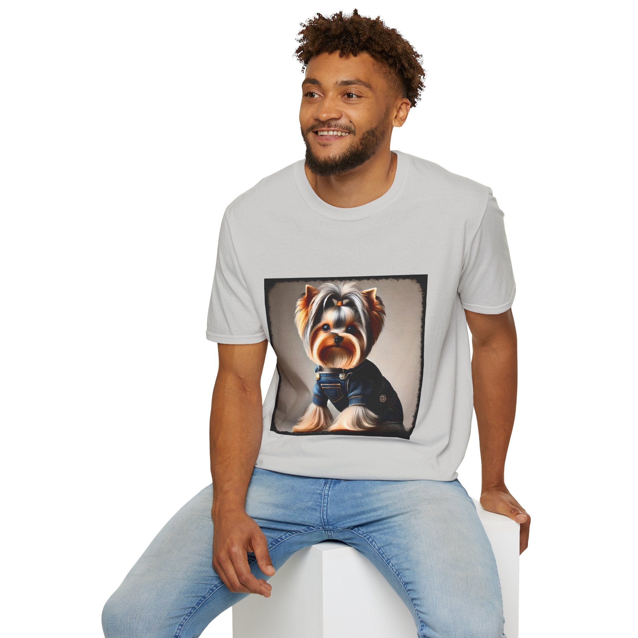 Yorkshire Terrier Jean Babe | Unisex Dog T-Shirt