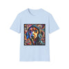 Dachshund Relaxed Swirl | Unisex Dog T-Shirt