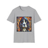 English Springer Spaniel Relaxed Swirl | Unisex Dog T-Shirt