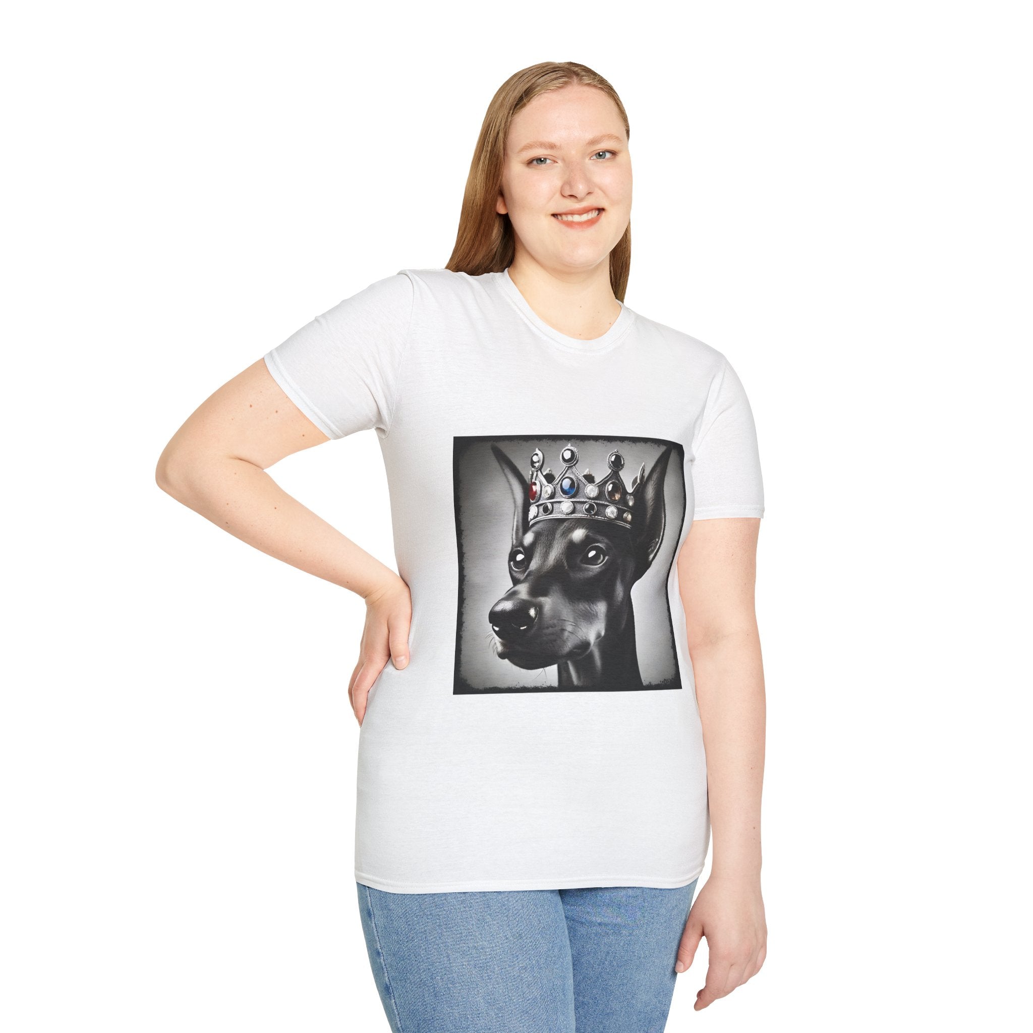 Doberman Pinscher Silver Sir | Unisex Dog T-Shirt