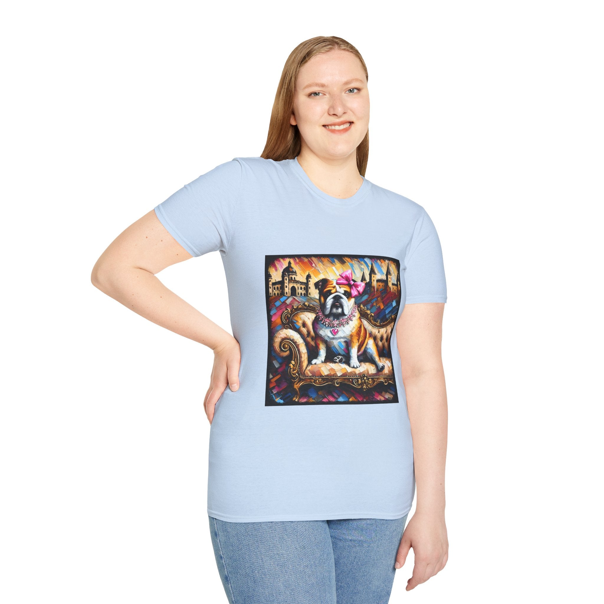 Bulldog Diamond Princess Classic | Unisex Dog T-Shirt