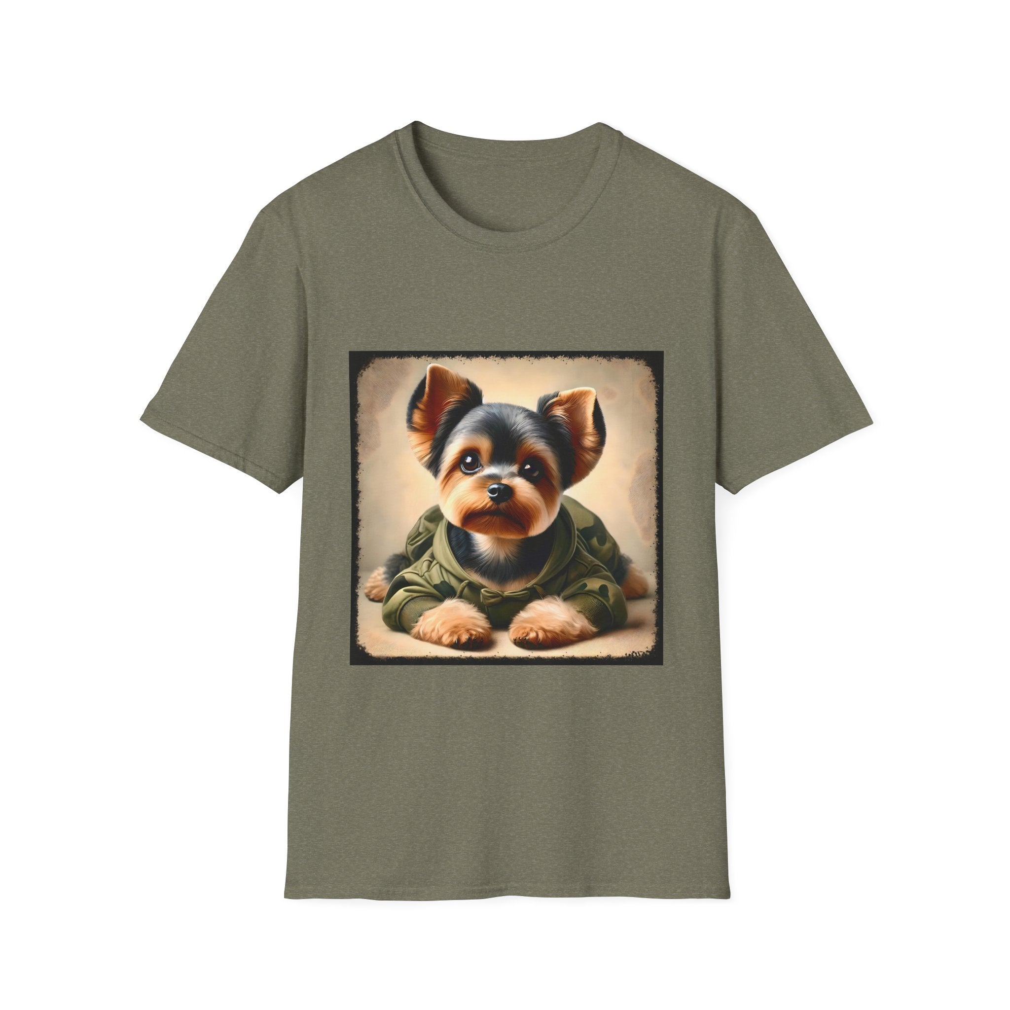 Yorkshire Terrier Combat Cutie | Unisex Dog T-Shirt