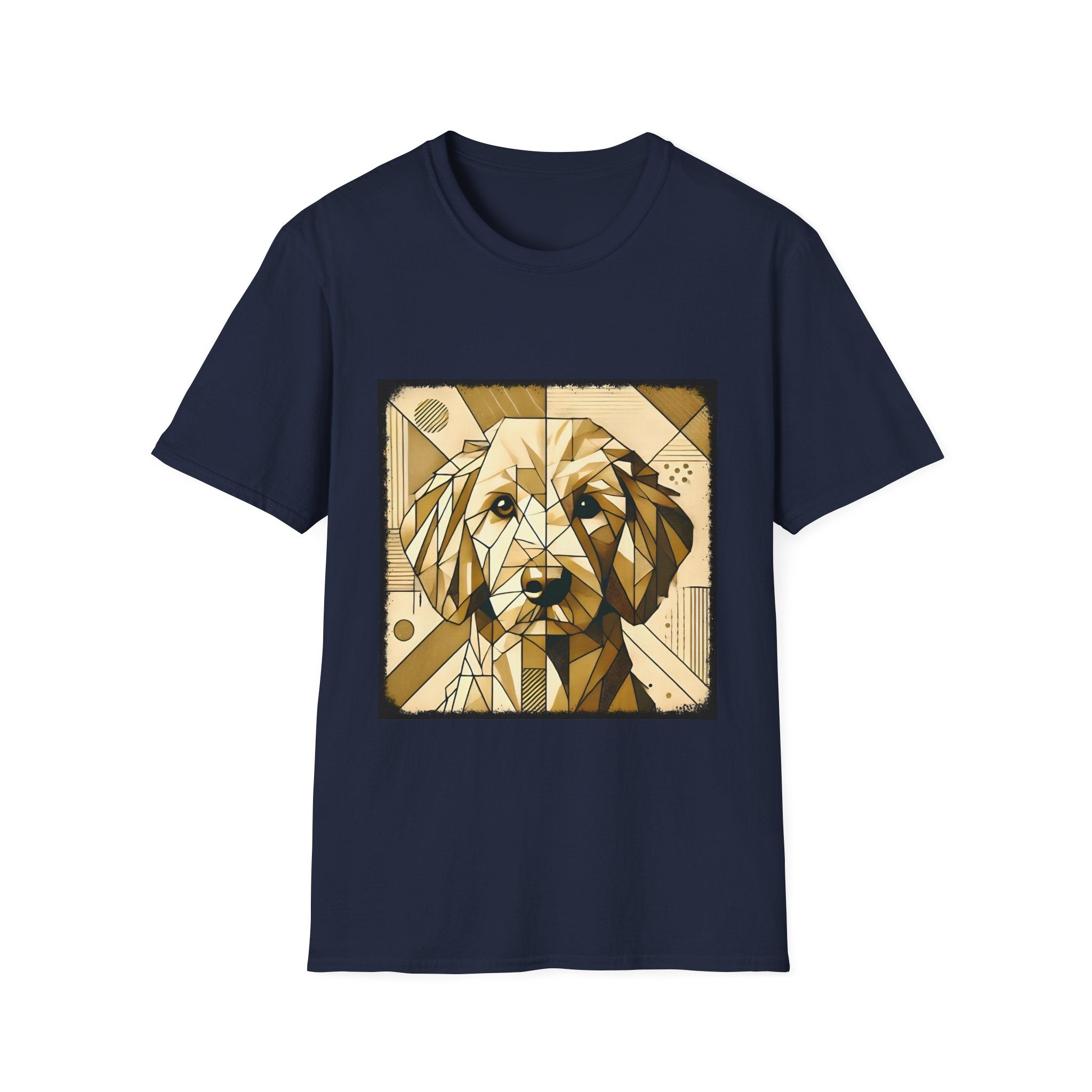 Golden Retriever Golden Geometric | Unisex Dog T-Shirt
