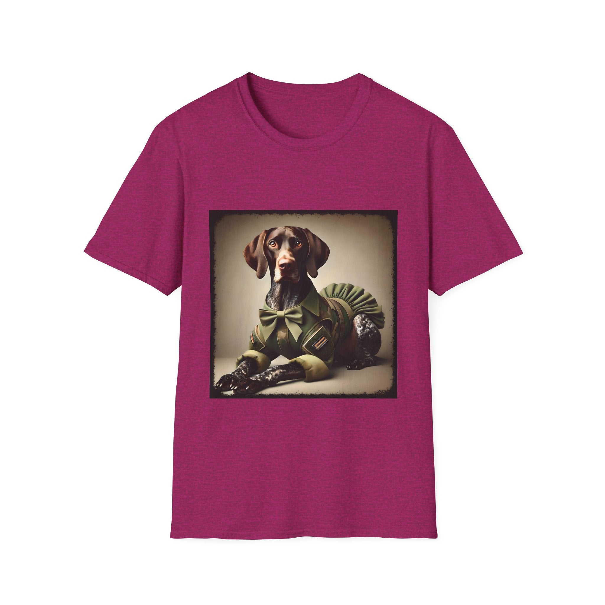 German Shorthaired Pointer Camo Princess | Unisex Dog T-Shirt