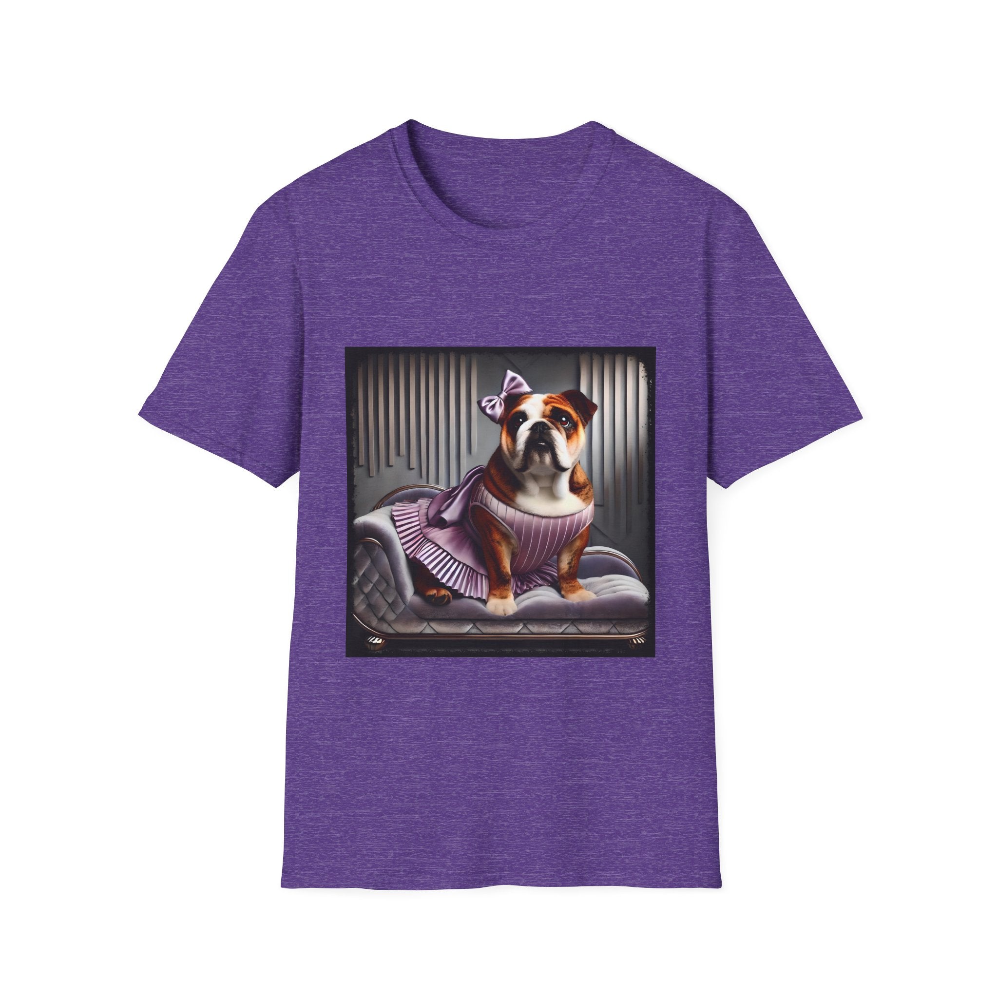 Bulldog Lilac Lovey | Unisex Dog T-Shirt