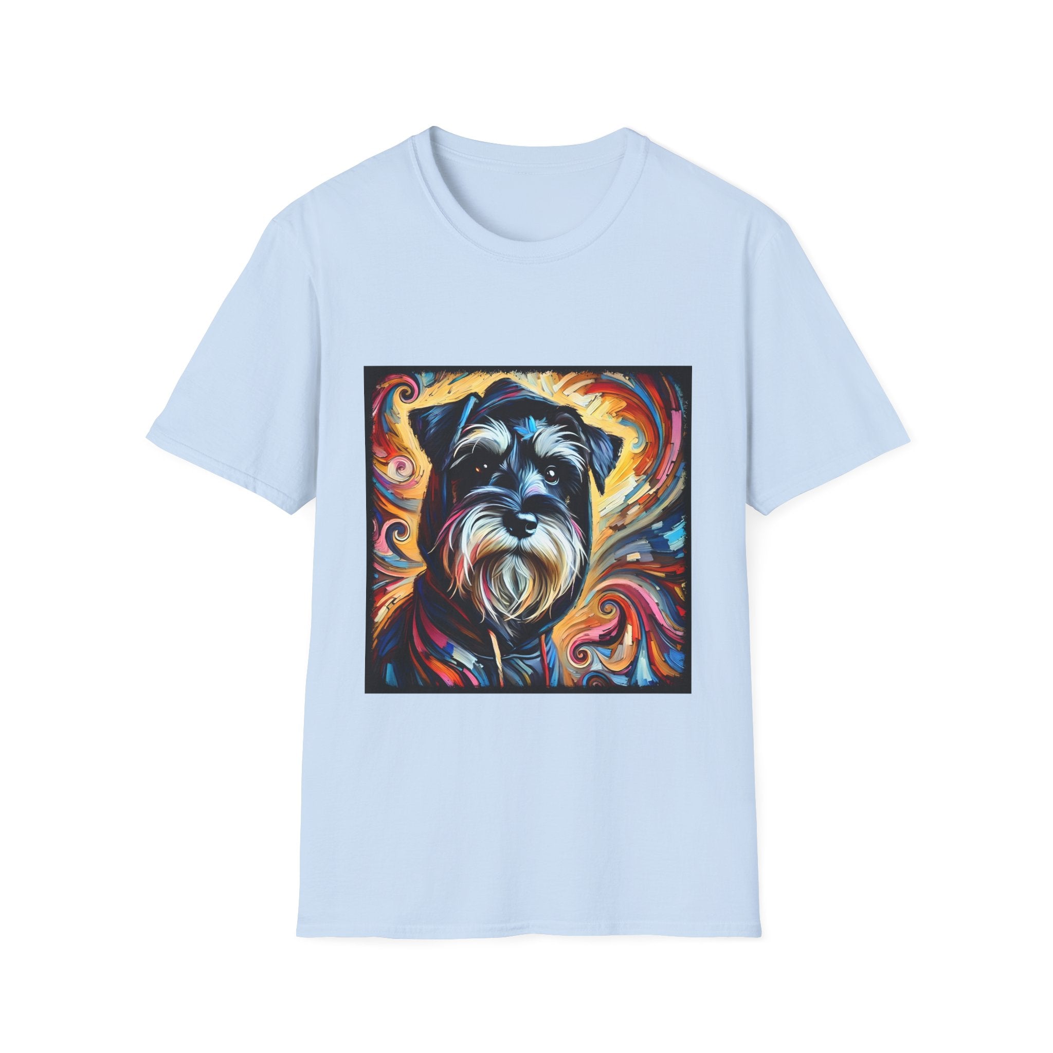 Schnauzer Hoodie Swirl | Unisex Dog T-Shirt