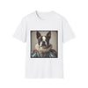 Boston Terrier Bougie Brindle | Unisex Dog T-Shirt
