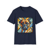 Bullmastiff Warm Geometric | Unisex Dog T-Shirt