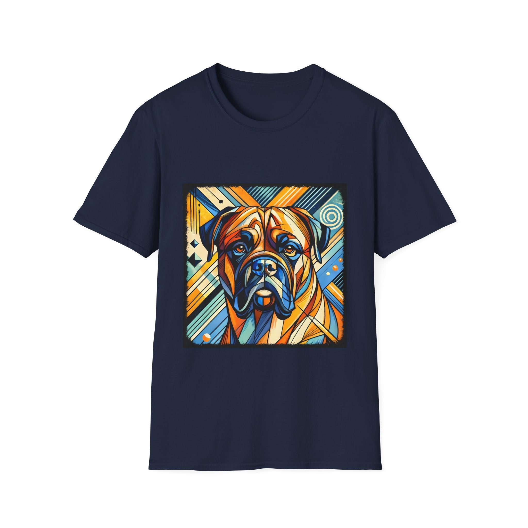 Bullmastiff Warm Geometric | Unisex Dog T-Shirt